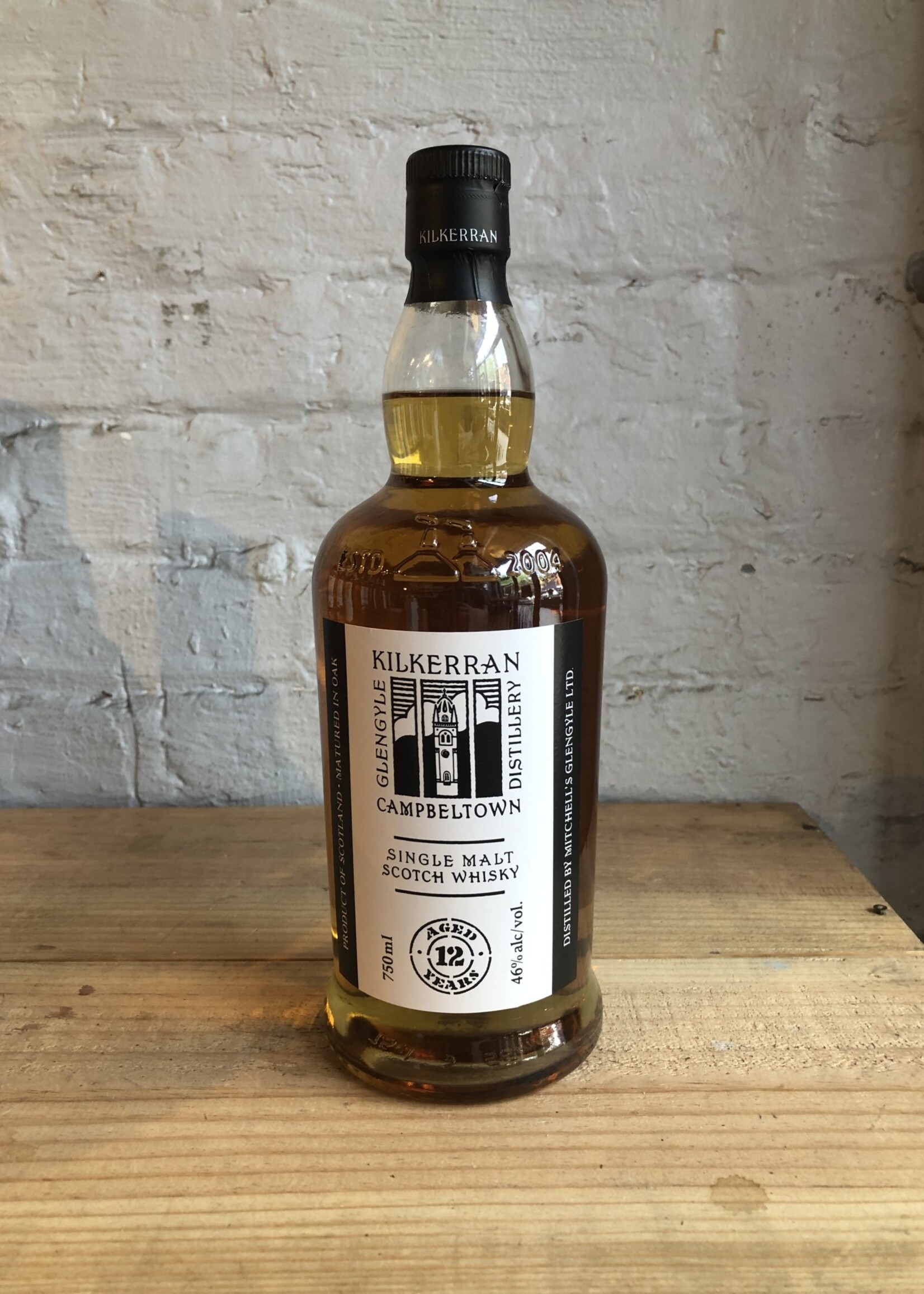 Kilkerran 12yr Single Malt Scotch Whisky - Campbeltown, Scotland (750ml)