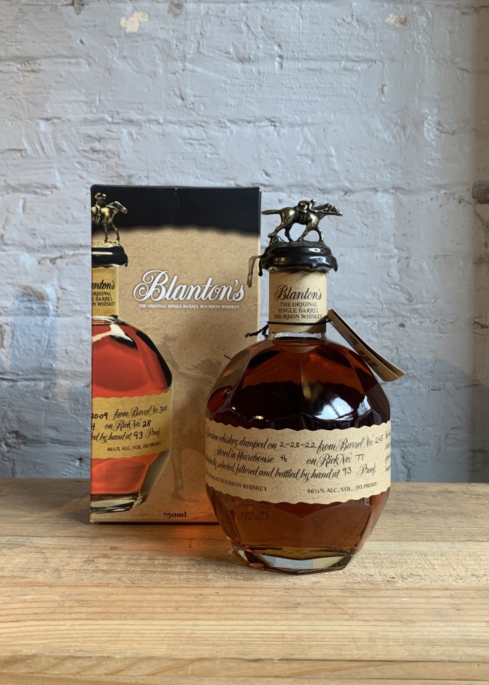 Blanton's Single Barrel Straight Bourbon Whiskey - Frankfort, KY (750ml)