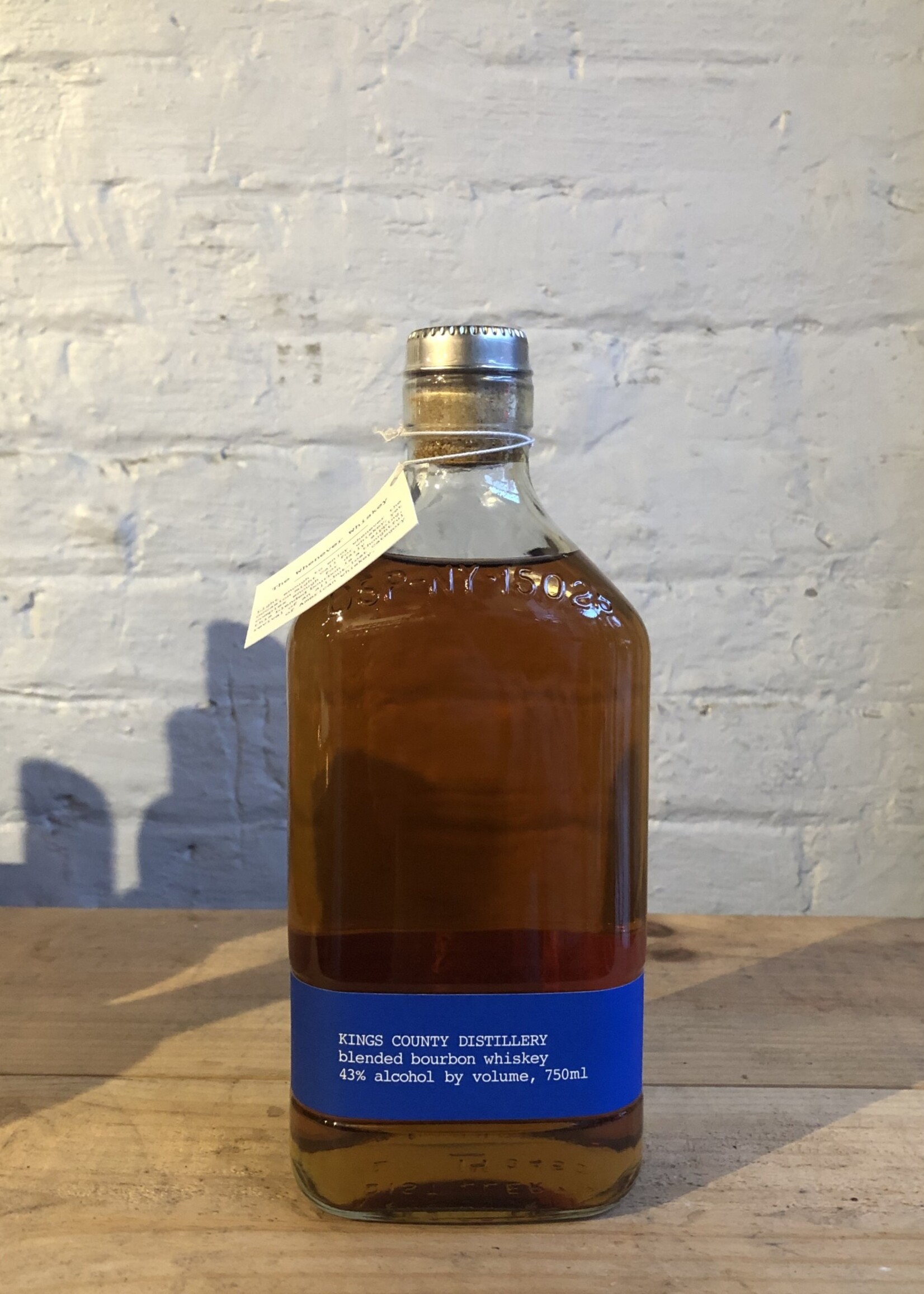 Kings County Distillery Blended Bourbon Batch No. 3 - Brooklyn, NY (750ml)