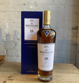 The Macallan 18yr Double Cask Single Malt Scotch Whisky - Speyside, Highland, Scotland (750ml)