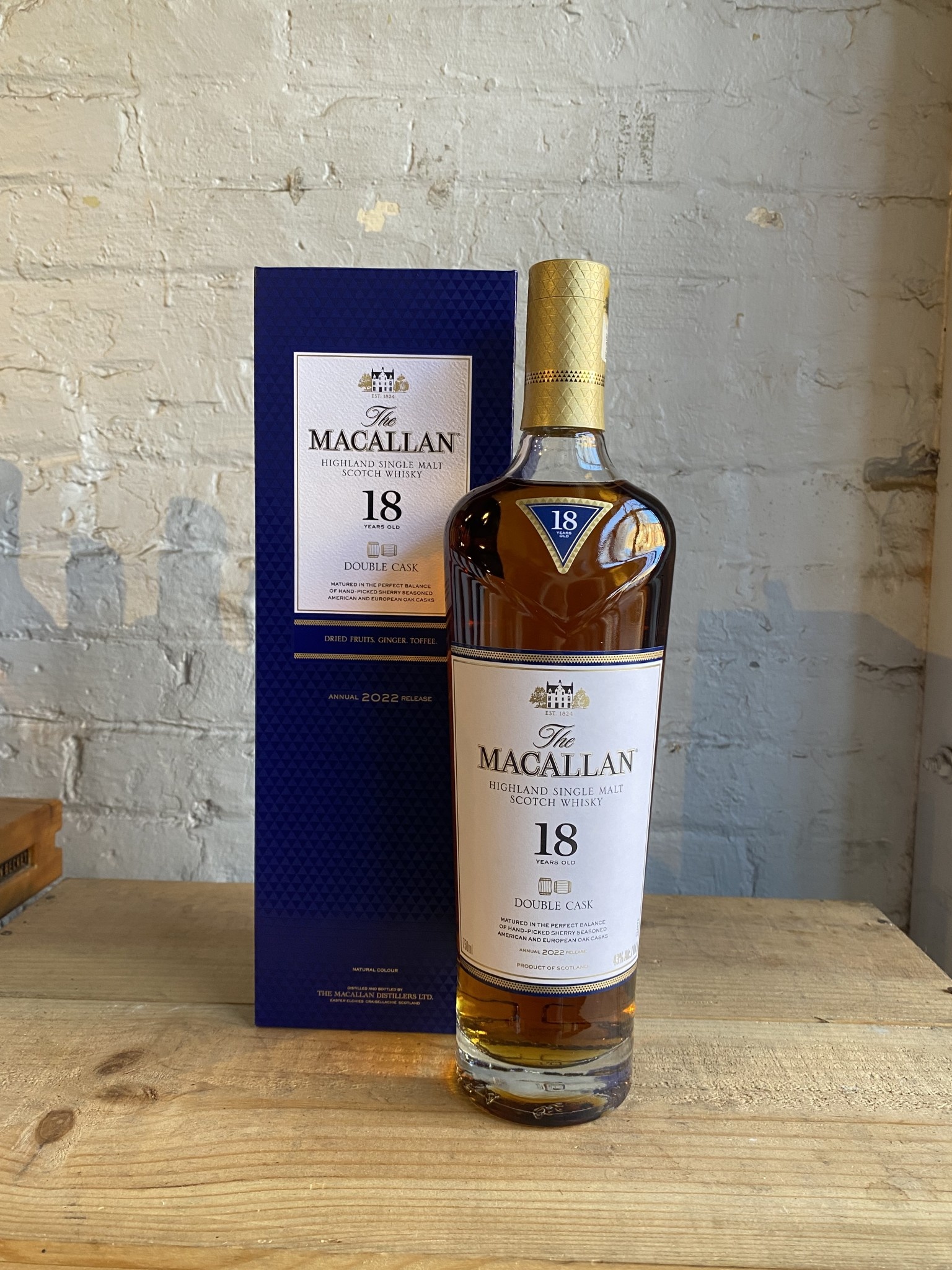 The Macallan Double Cask 18 Years Old Single Malt Whisky