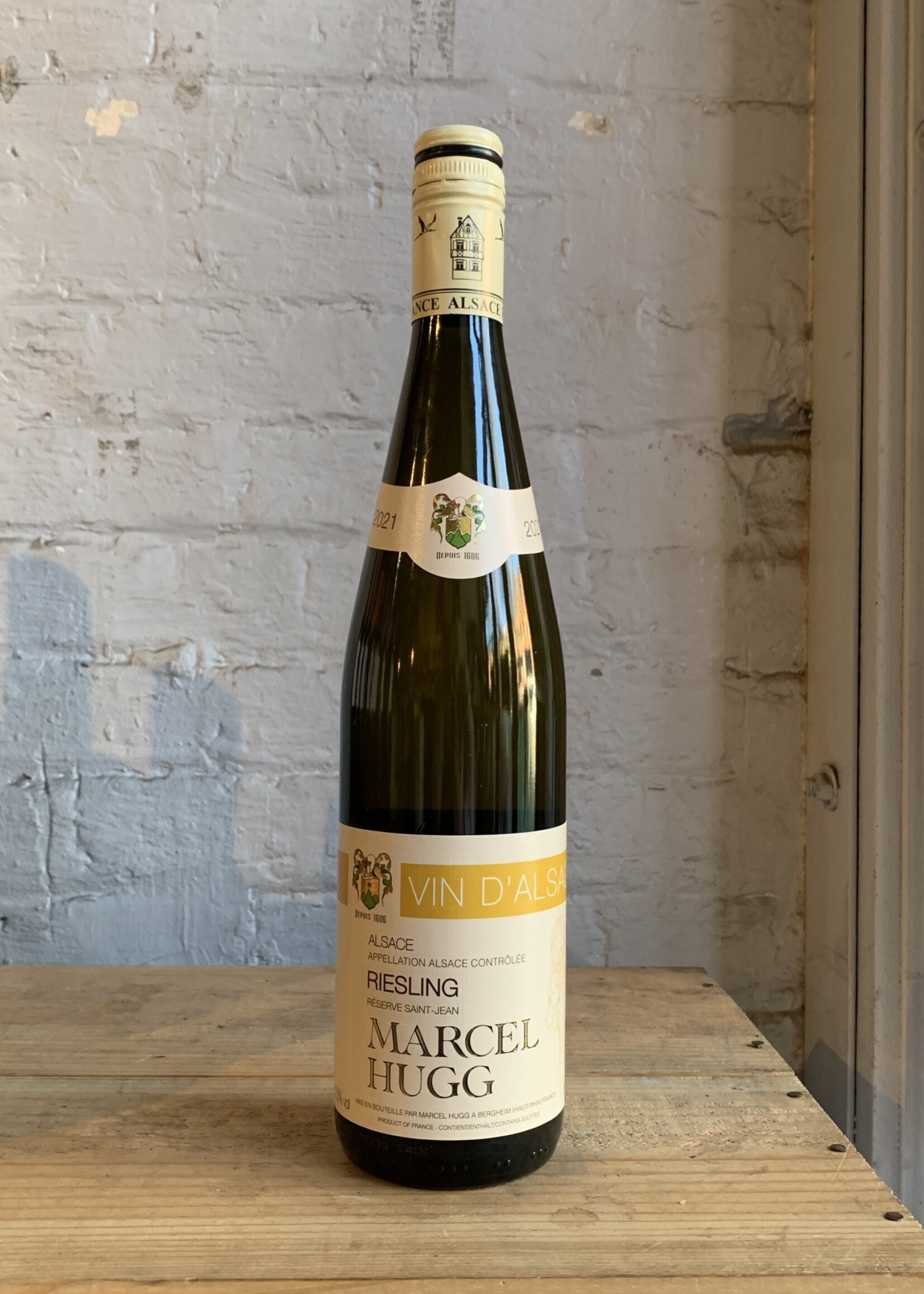Wine 2021 Marcel Hugg Riesling - Alsace, France (750ml)