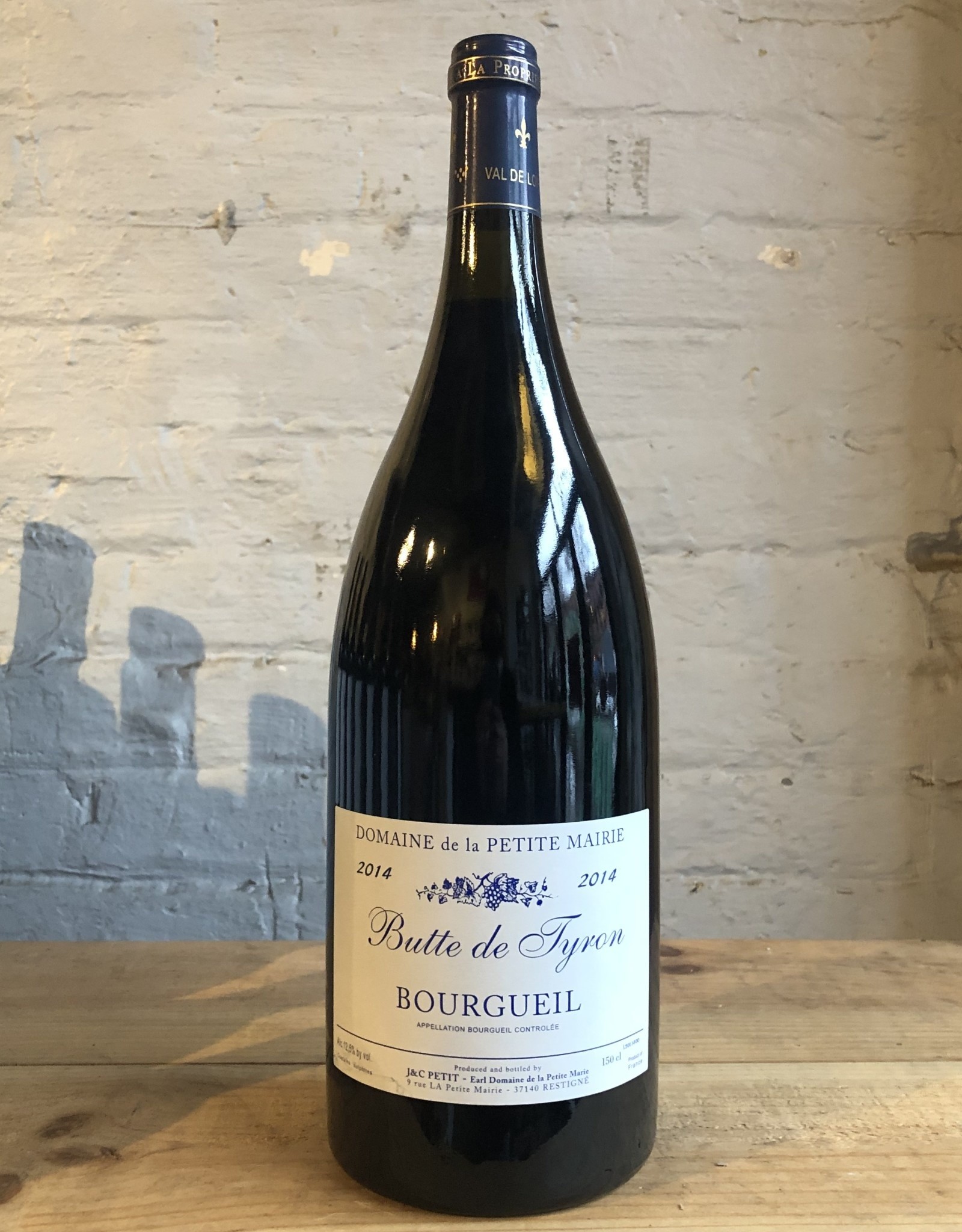 Wine 2014 Domaine de la Petite Mairie Bourgueil Butte de Tyron - Loire Valley, France (1.5L Magnum)