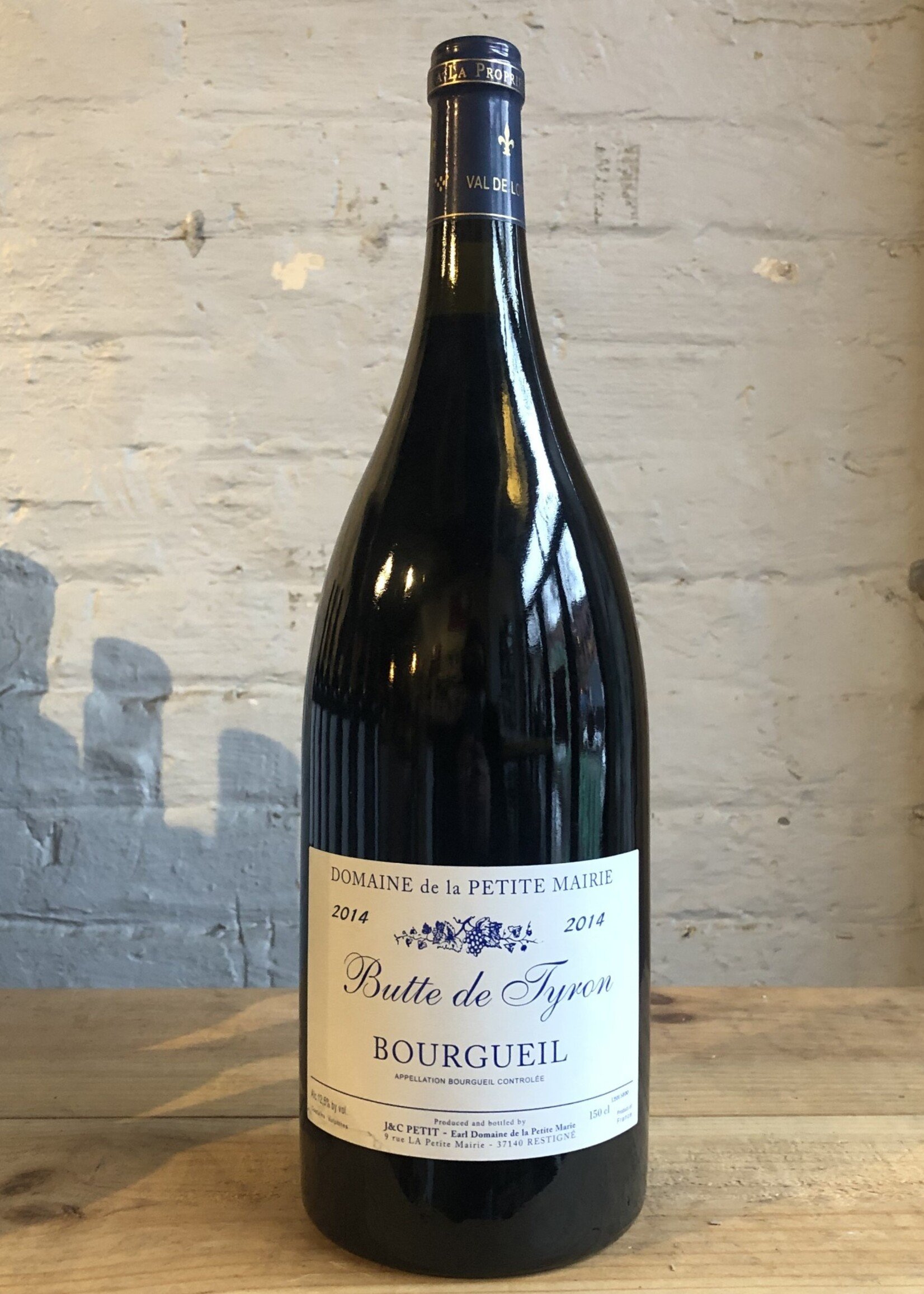 Wine 2014 Domaine de la Petite Mairie Bourgueil Butte de Tyron - Loire Valley, France (1.5L Magnum)