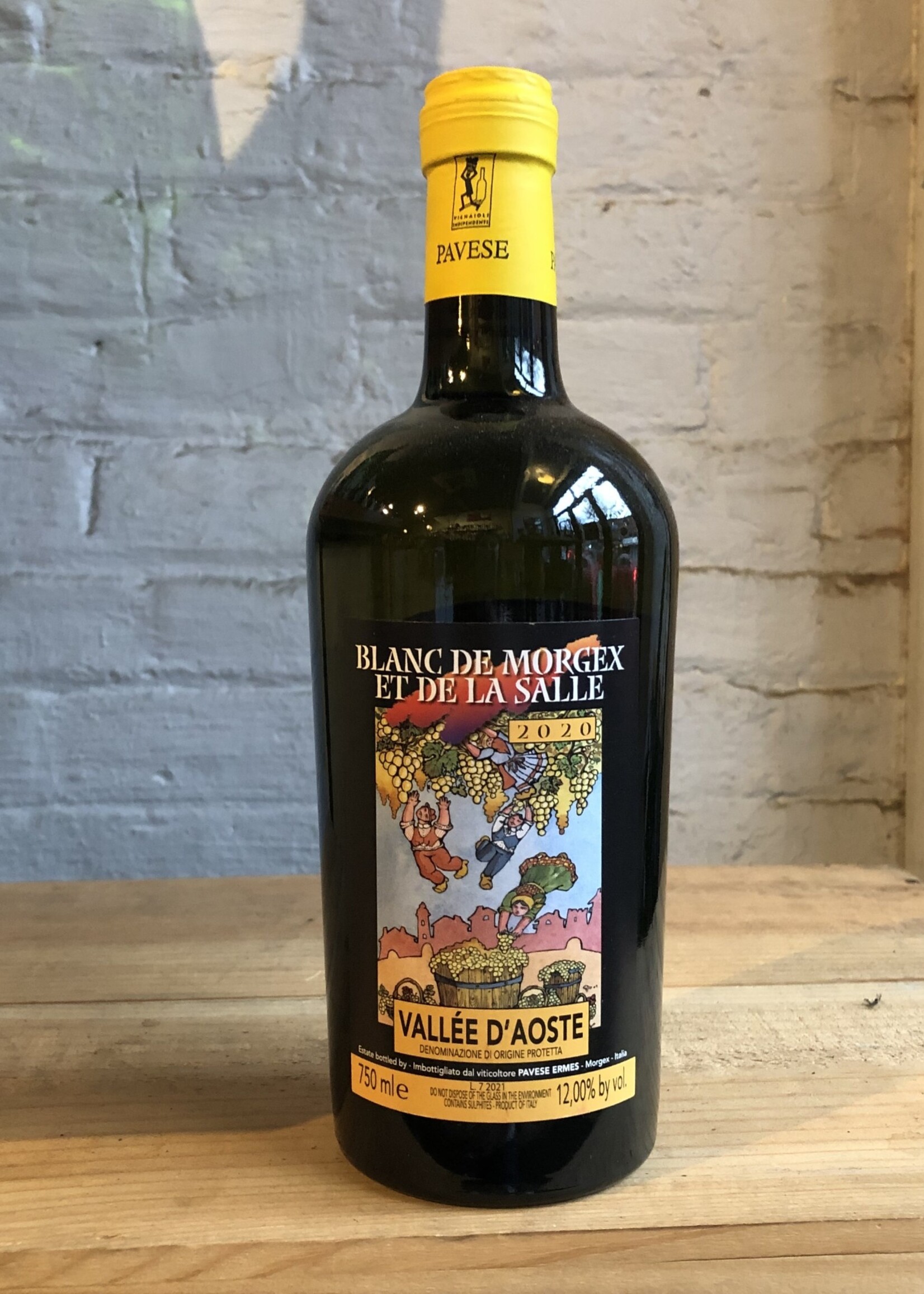 Wine 2020 Pavese Ermes Blanc de Morgex et La Salle - Vallee d'Aoste, Italy
