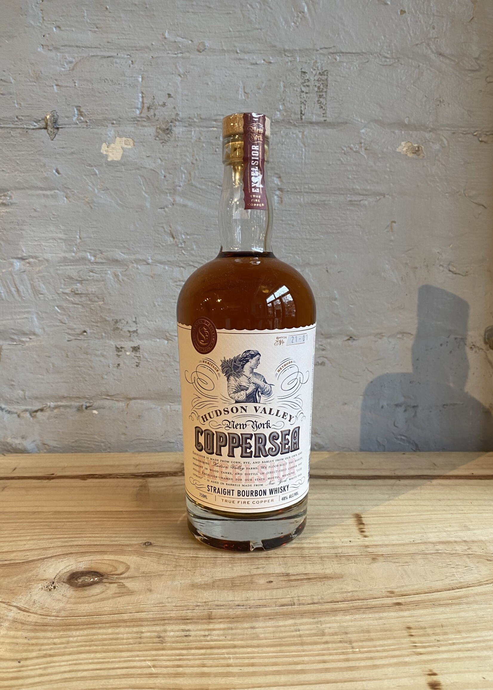 Coppersea Excelsior Bourbon - New Paltz, New York (750ml)