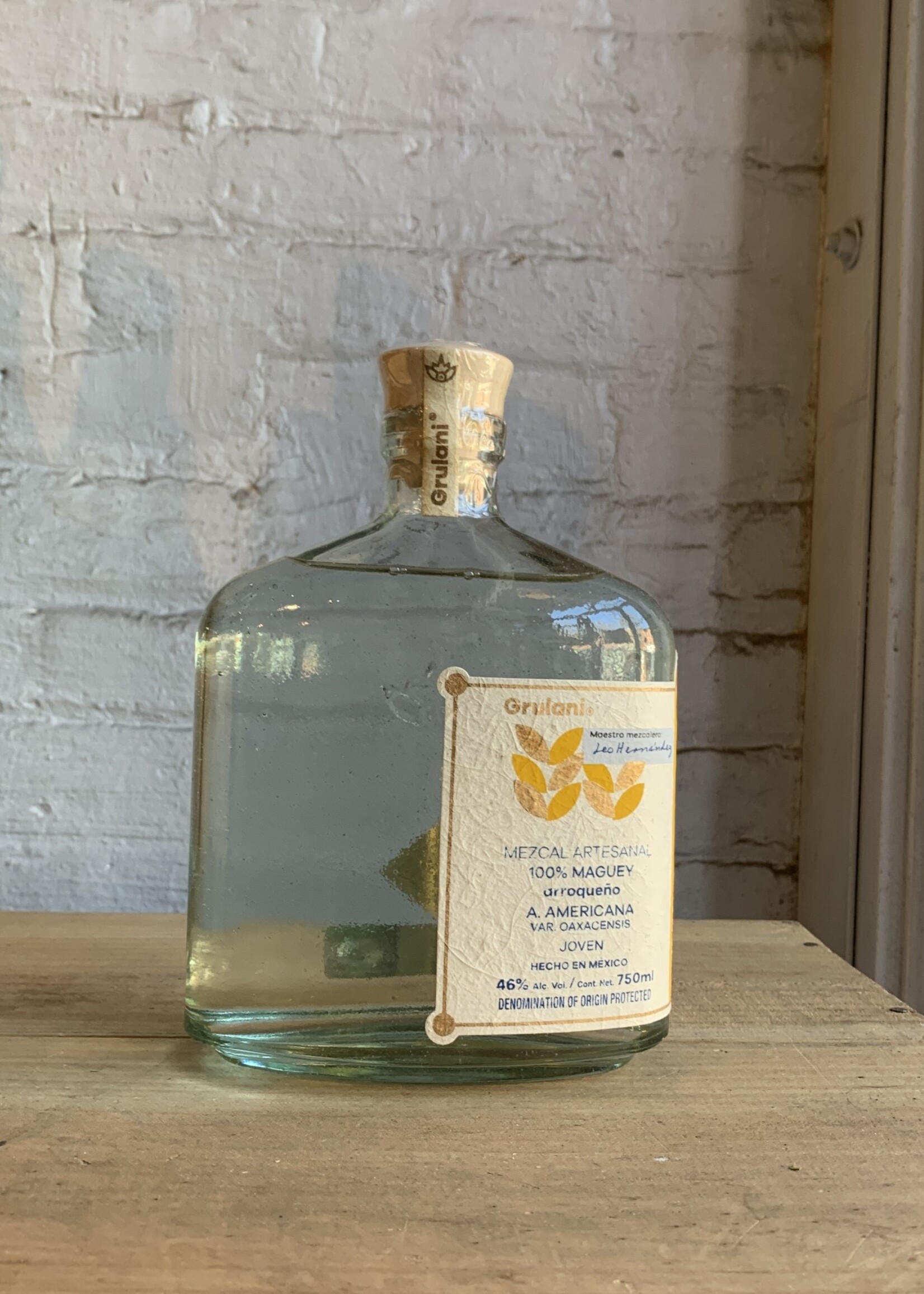 Grulani Mezcal Arroqueño  - San Baltazar Guelavila, Oaxaca, Mexico (750ml)