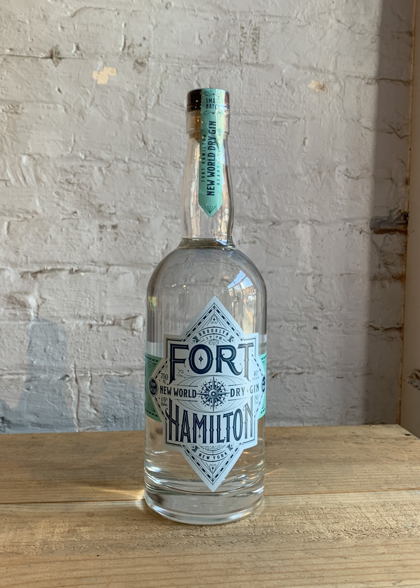 Fort Hamilton New World Dry Gin - Brooklyn, NY (750ml)