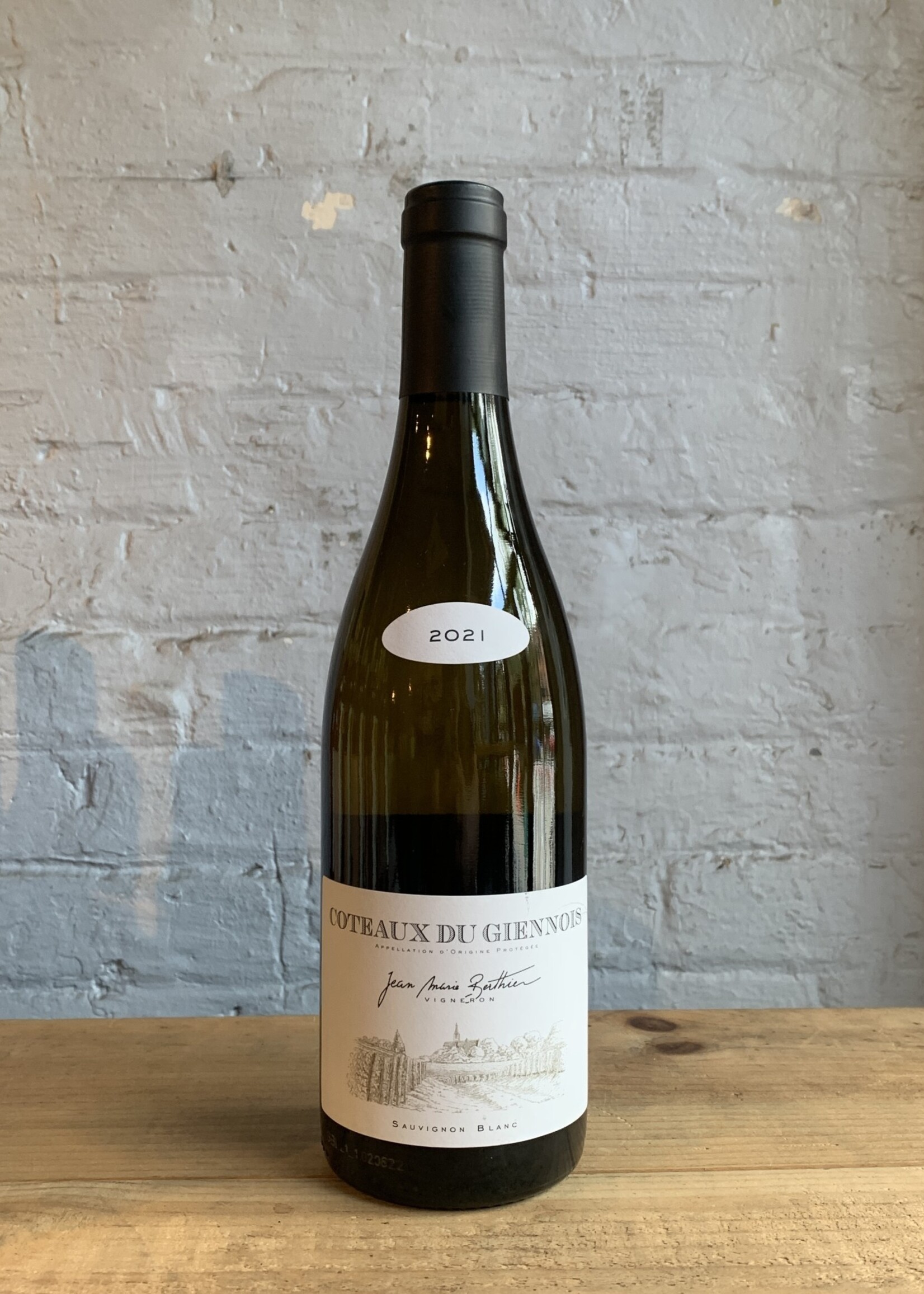 Wine 2021 Jean Marie Berthier Coteaux du Giennois Blanc - Loire Valley, France (750ml)