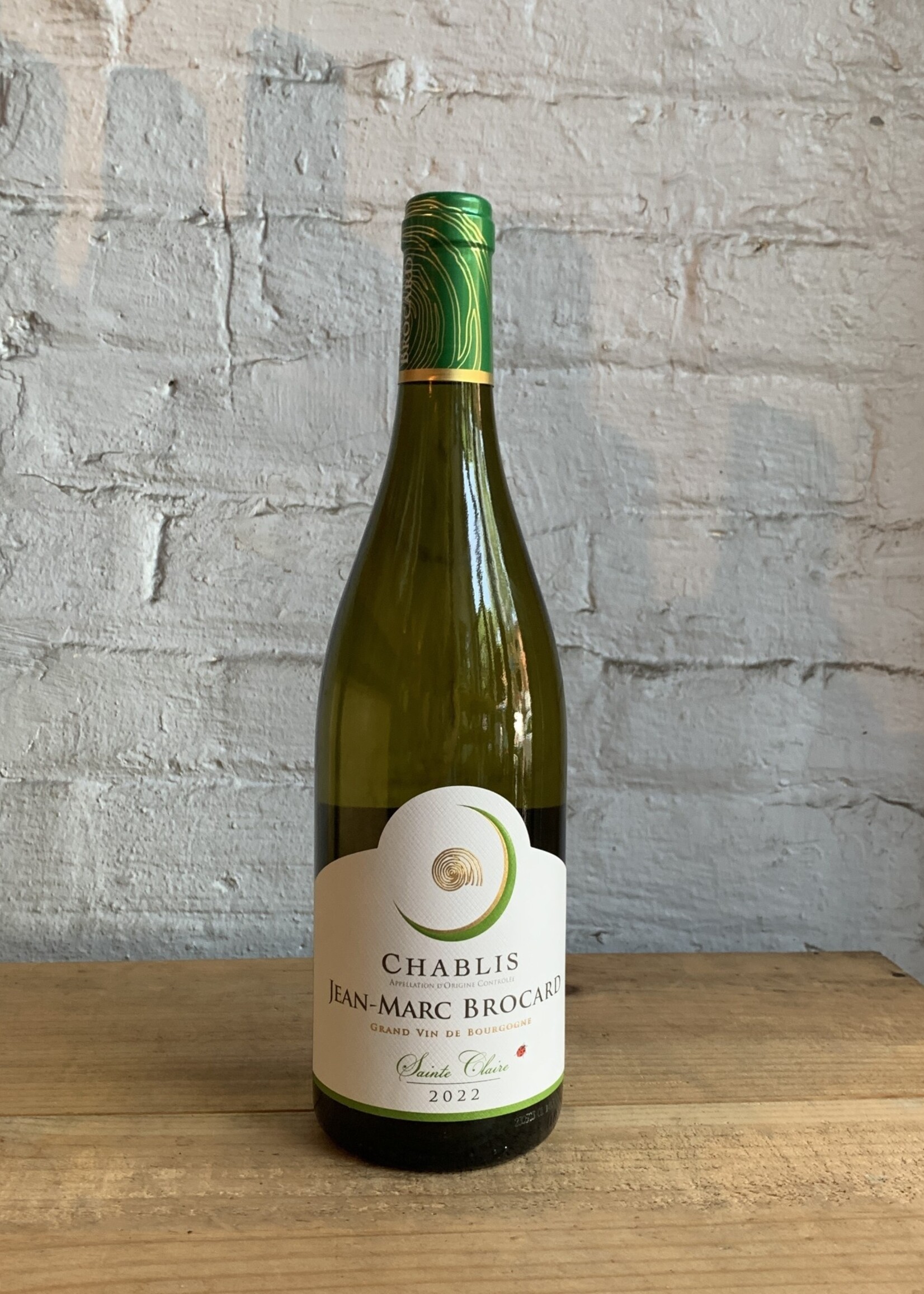 Wine 2022 Jean-Marc Brocard Chablis Sainte Claire - Burgundy, France (750ml)