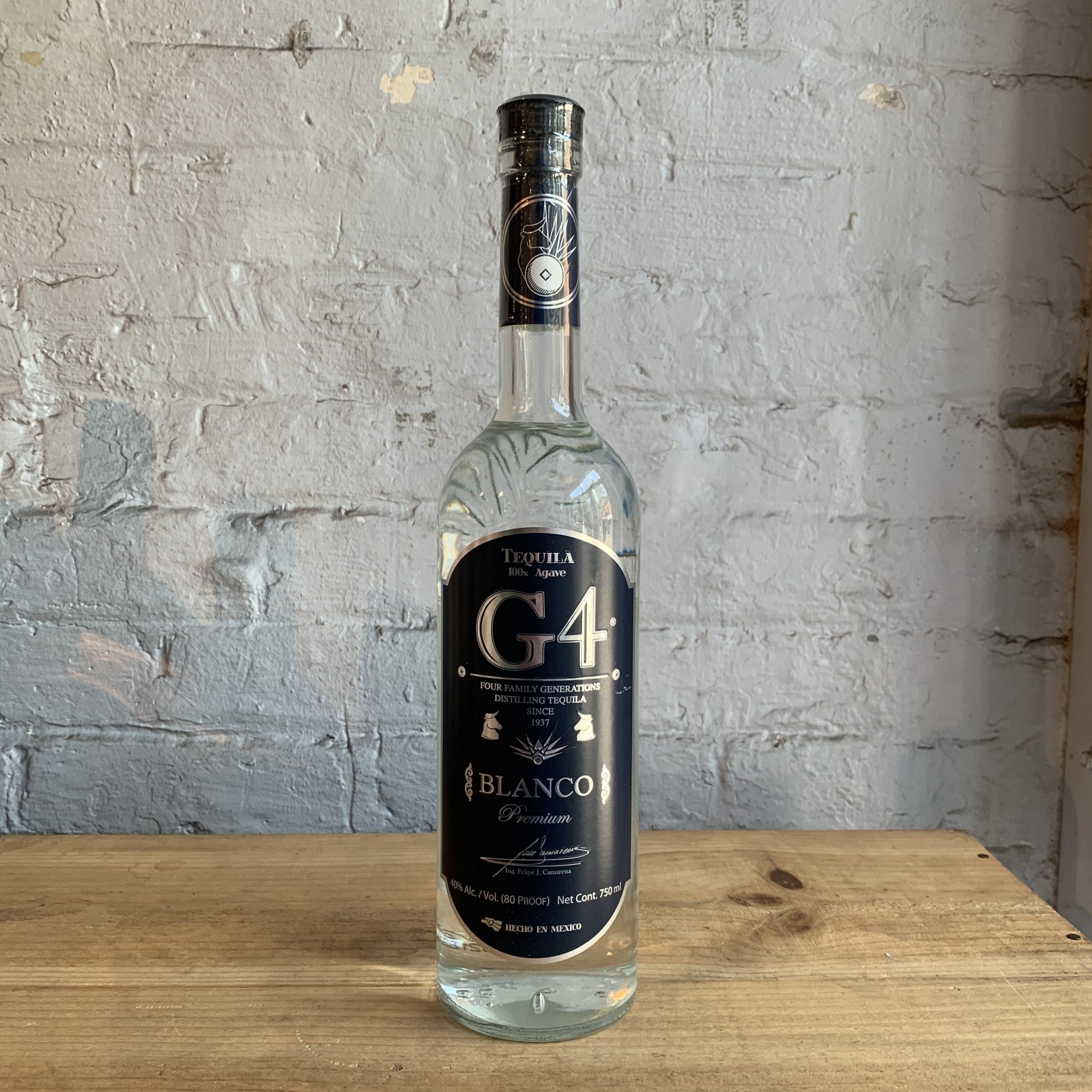 G4 Tequila Blanco Jalisco, Mexico (750ml) GNARLY VINES
