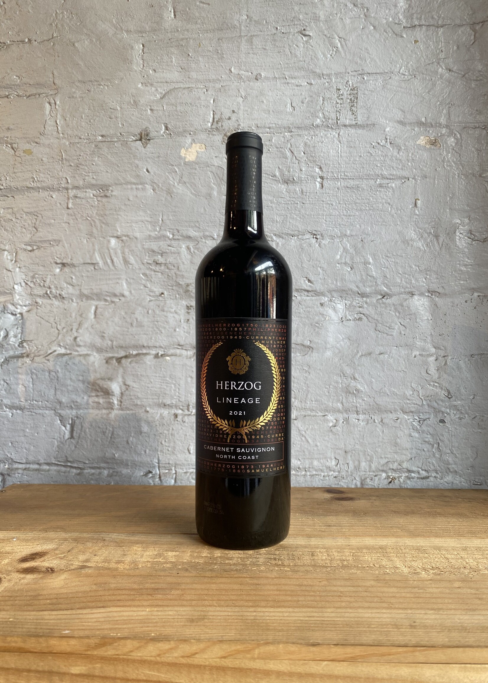 2020 Baron Herzog Lineage Kosher Cabernet Sauvignon Paso Robles California 750ml GNARLY VINES