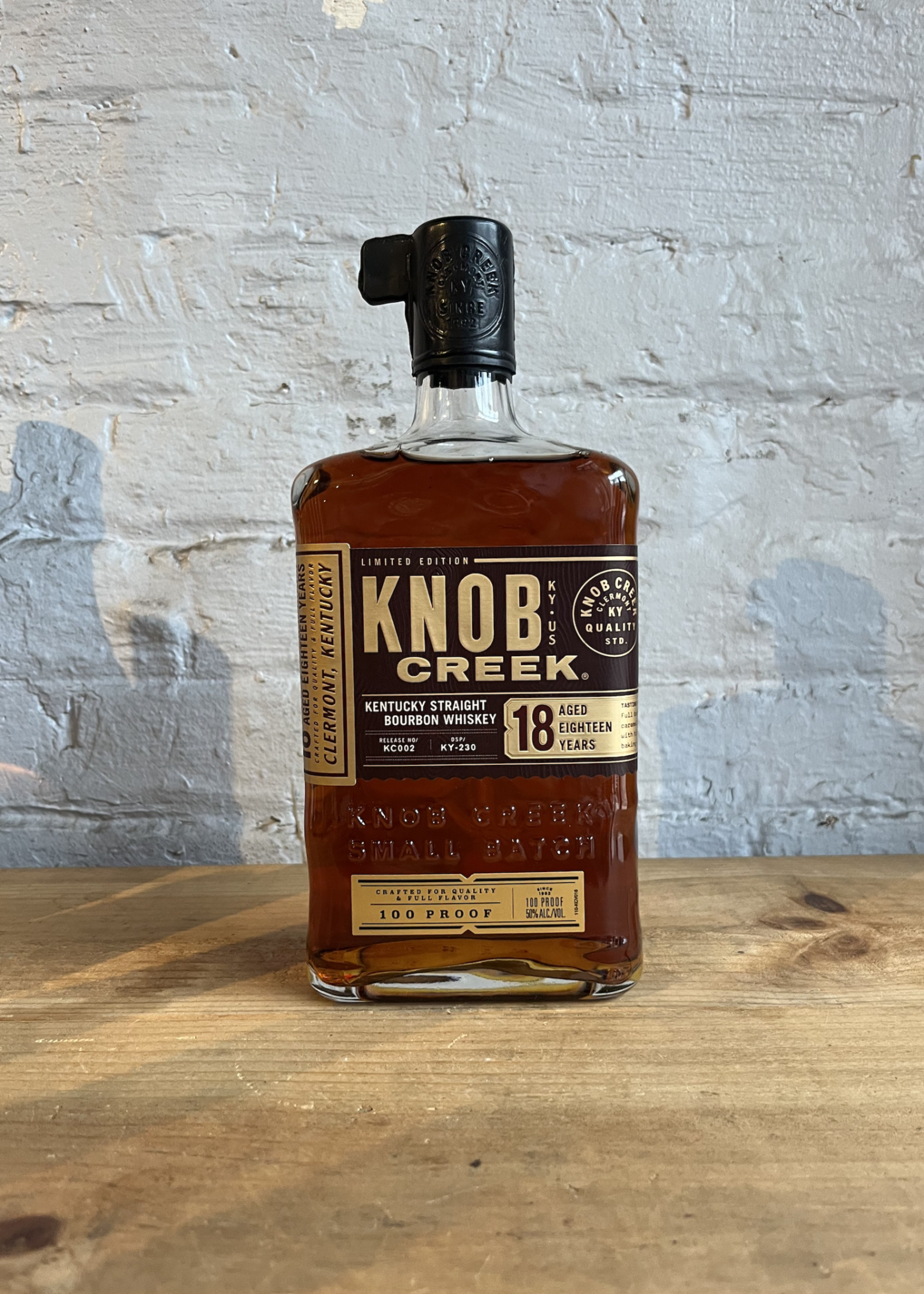 Knob Creek 18 Year Straight  Small Batch Bourbon - Clermont, Kentucky (750ml)