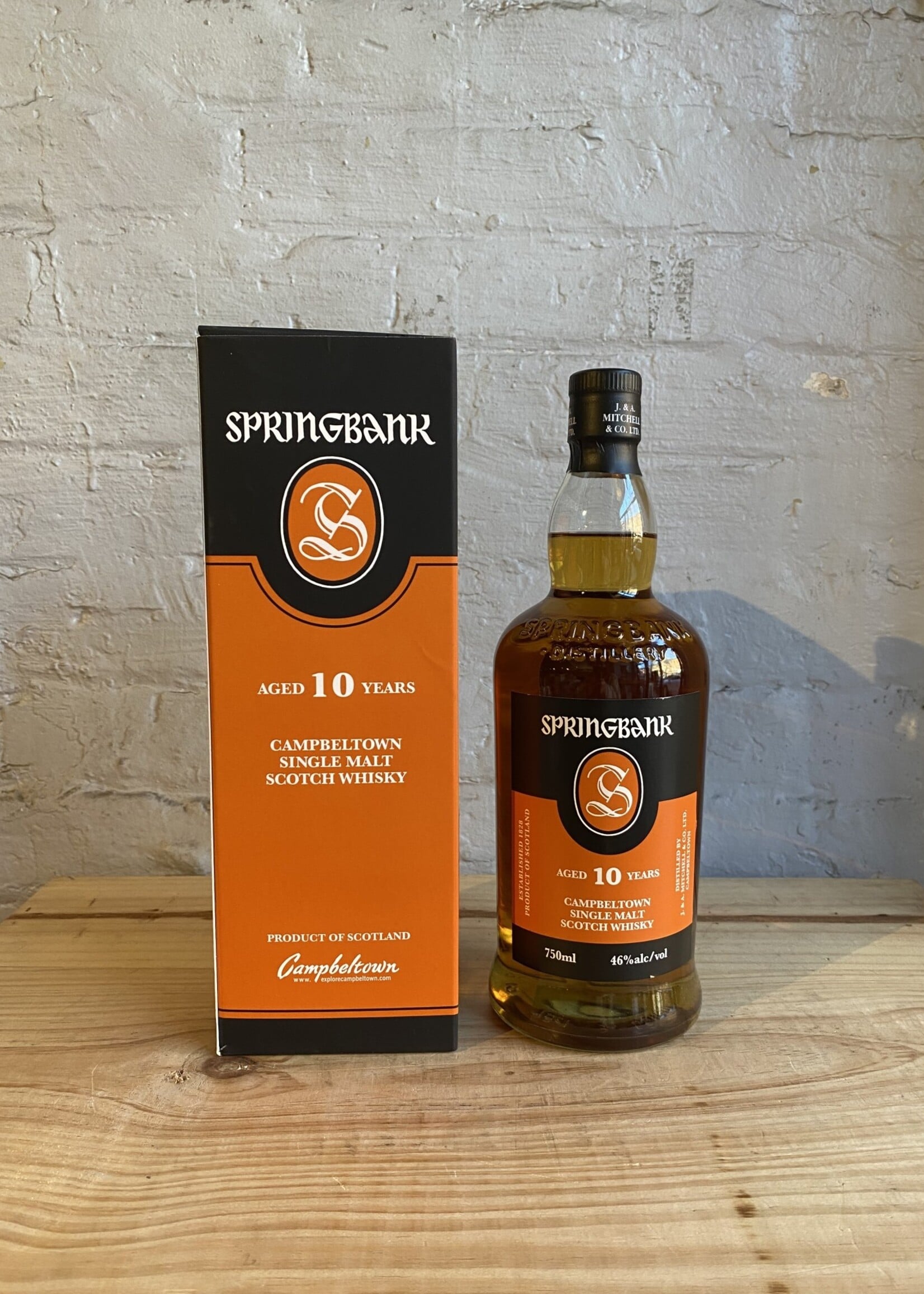 Springbank 10yr Single Malt Scotch Whisky - Campbeltown, Scotland (700ml)