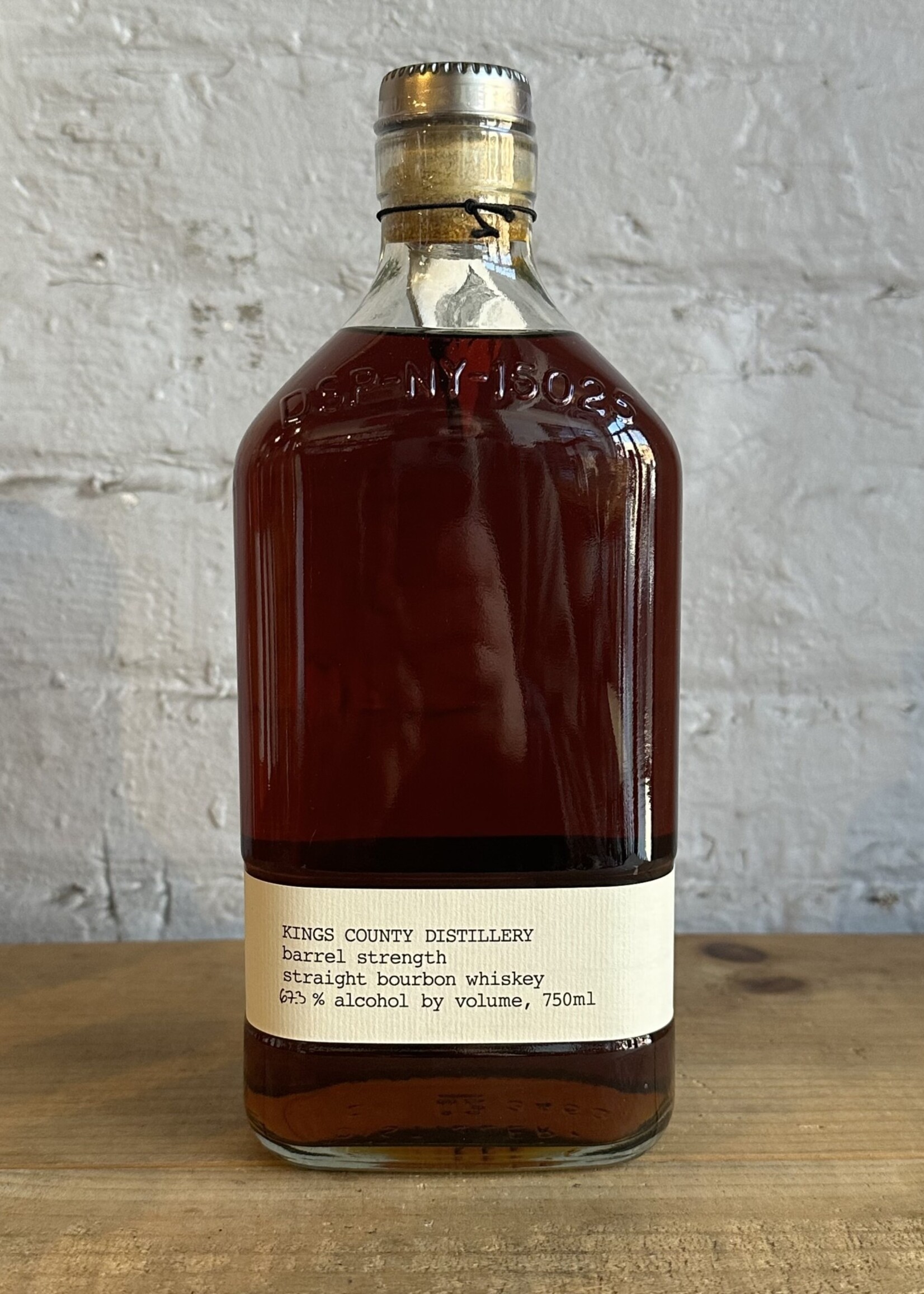 Kings County Distillery Barrel Strength Straight Bourbon #18, 67.3% ABV - Brooklyn, NY (750ml)