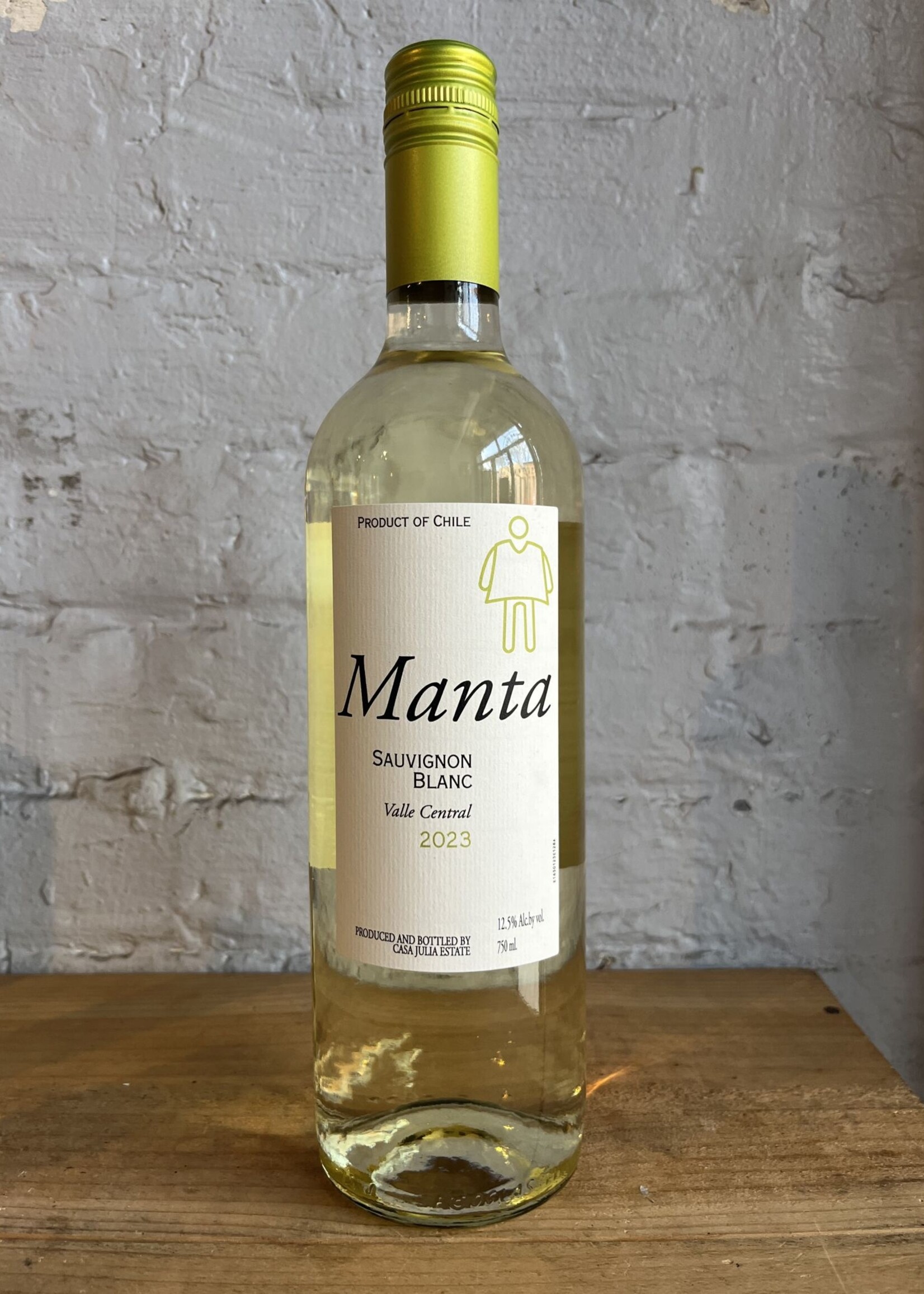 Wine 2023 Manta Sauvignon Blanc - Central Valley, Chile (750ml)