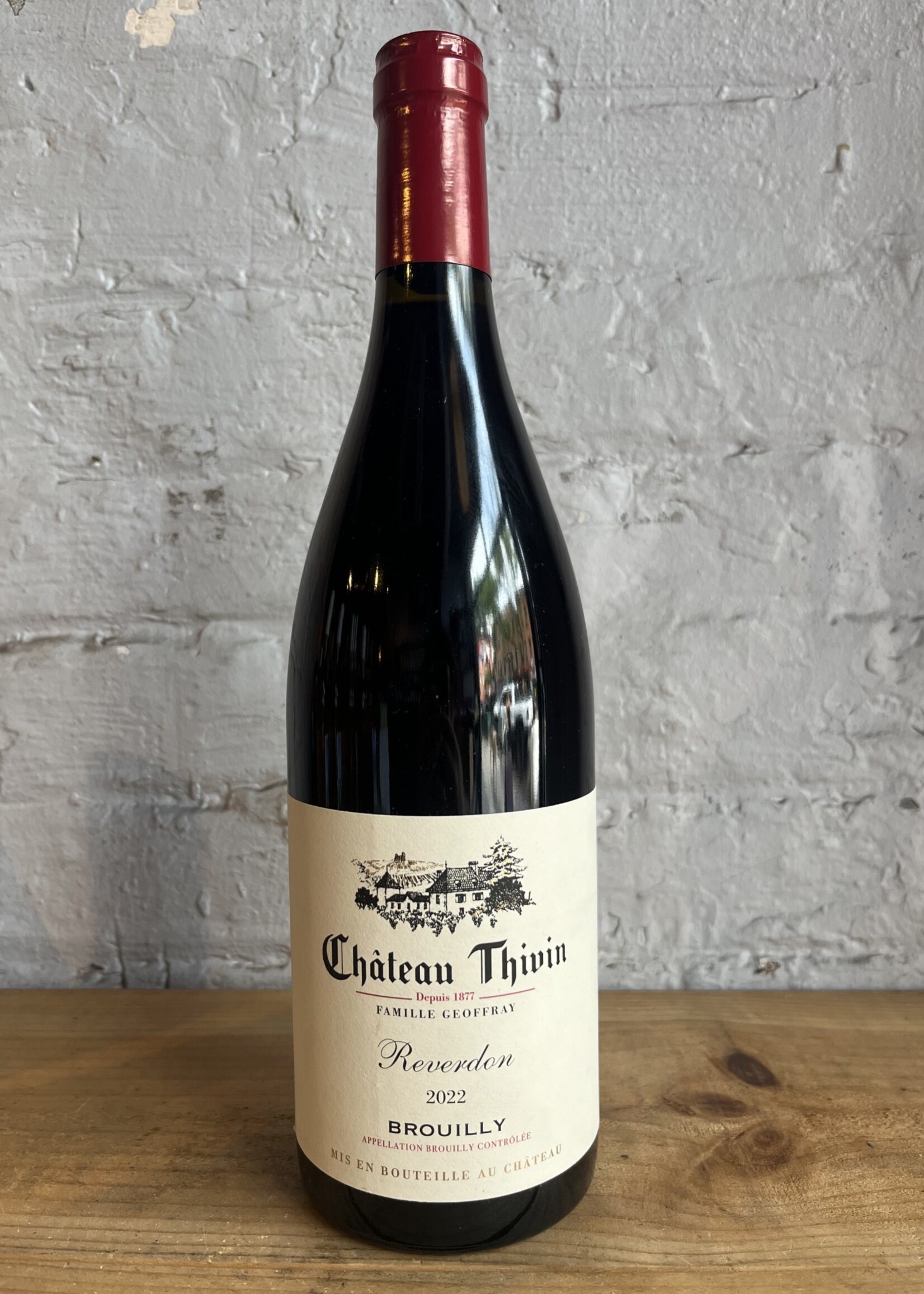 Wine 2022 Chateau Thivin Reverdon Brouilly - Beaujolais, France (750ml)