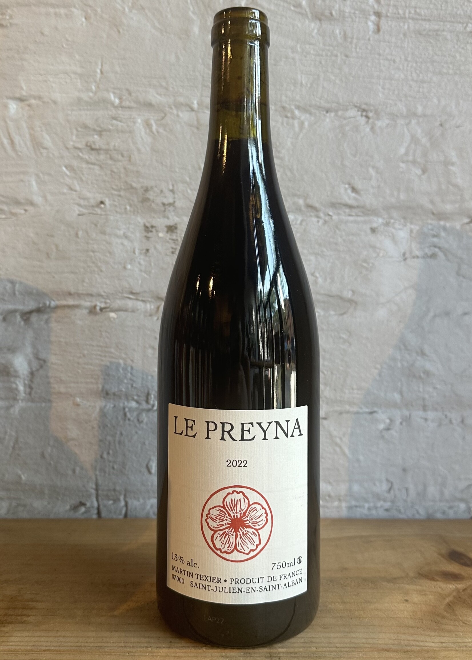 Wine 2022 Martin Texier Le Preyna - Rhone Valley, France (750ml)