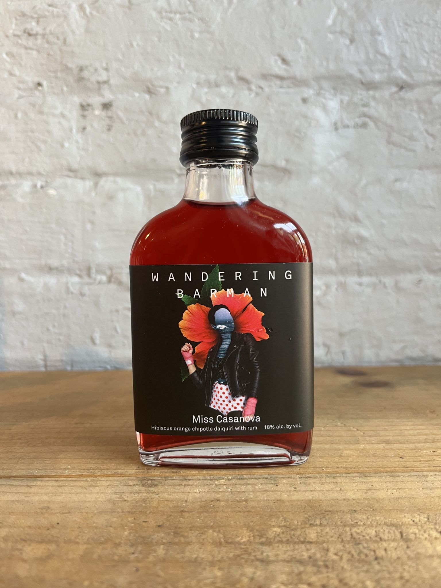 Wandering Barman Miss Casanova Spicy Hibiscus Daiquiri - Brooklyn