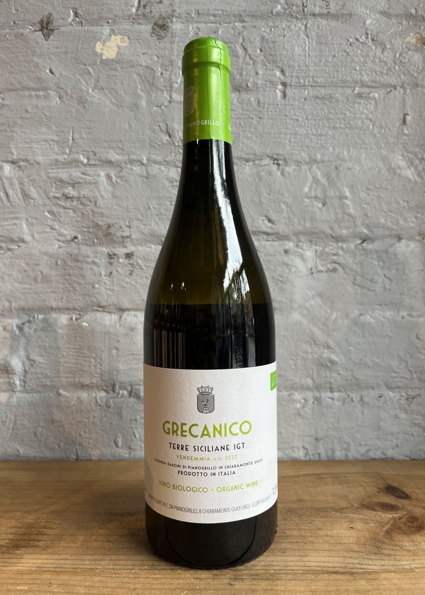 Wine 2022 Pianogrillo Terre Siciliane Grecanico - Sicily, Italy (750ml)