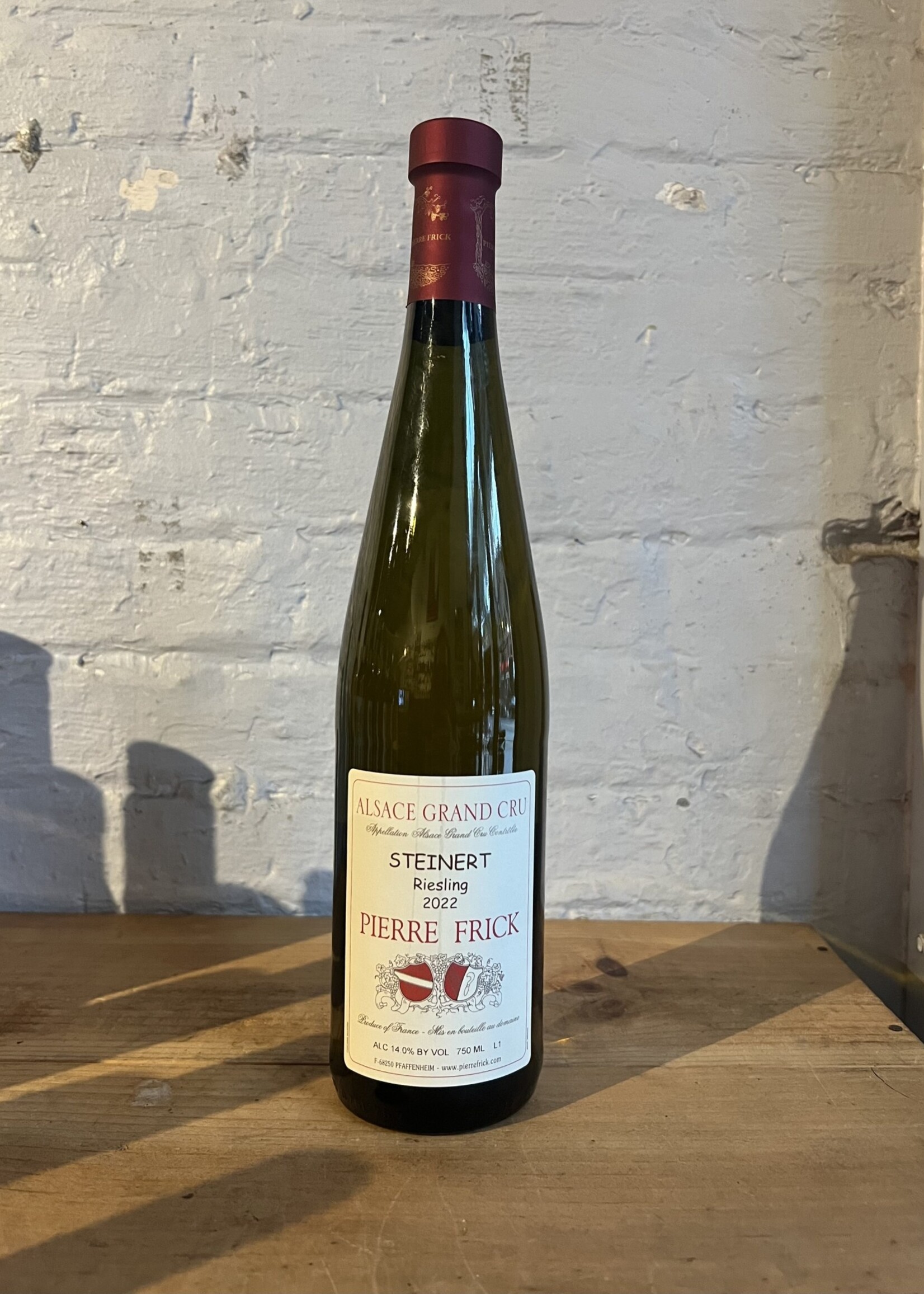 Wine 2022 Pierre Frick Riesling Steinert Grand Cru - Alsace, France (750ml)