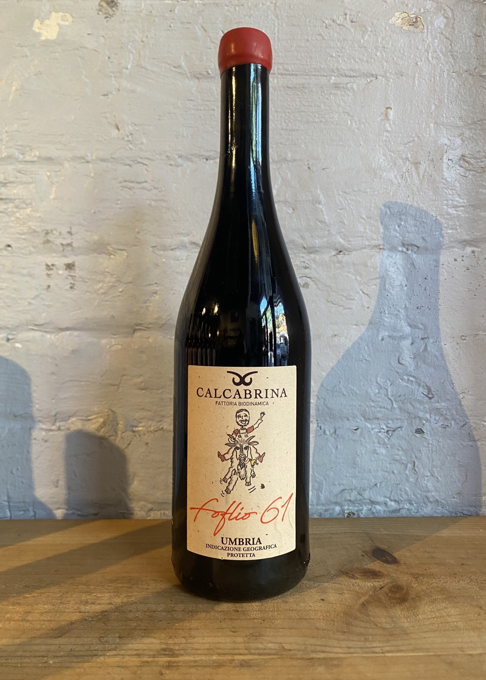 Wine 2019 Fattoria Calcabrina Foglio 61 Montefalco Rosso – Umbria, Italy (750ml)
