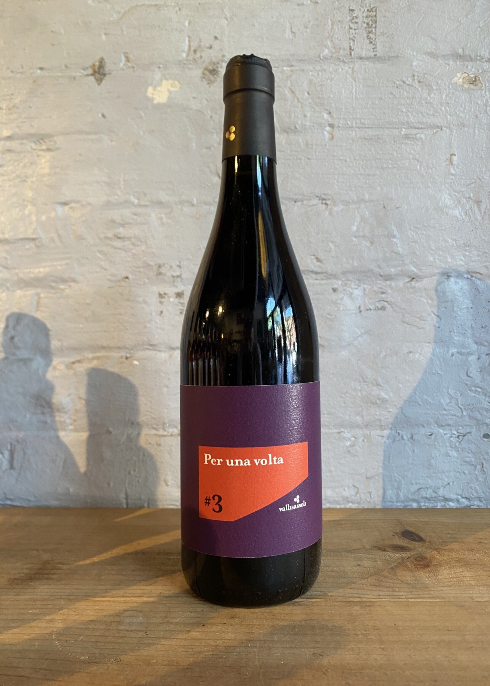 Wine 2021 Vallisassoli Per Una Volta #03 Rosso - Campania, Italy (750ml)