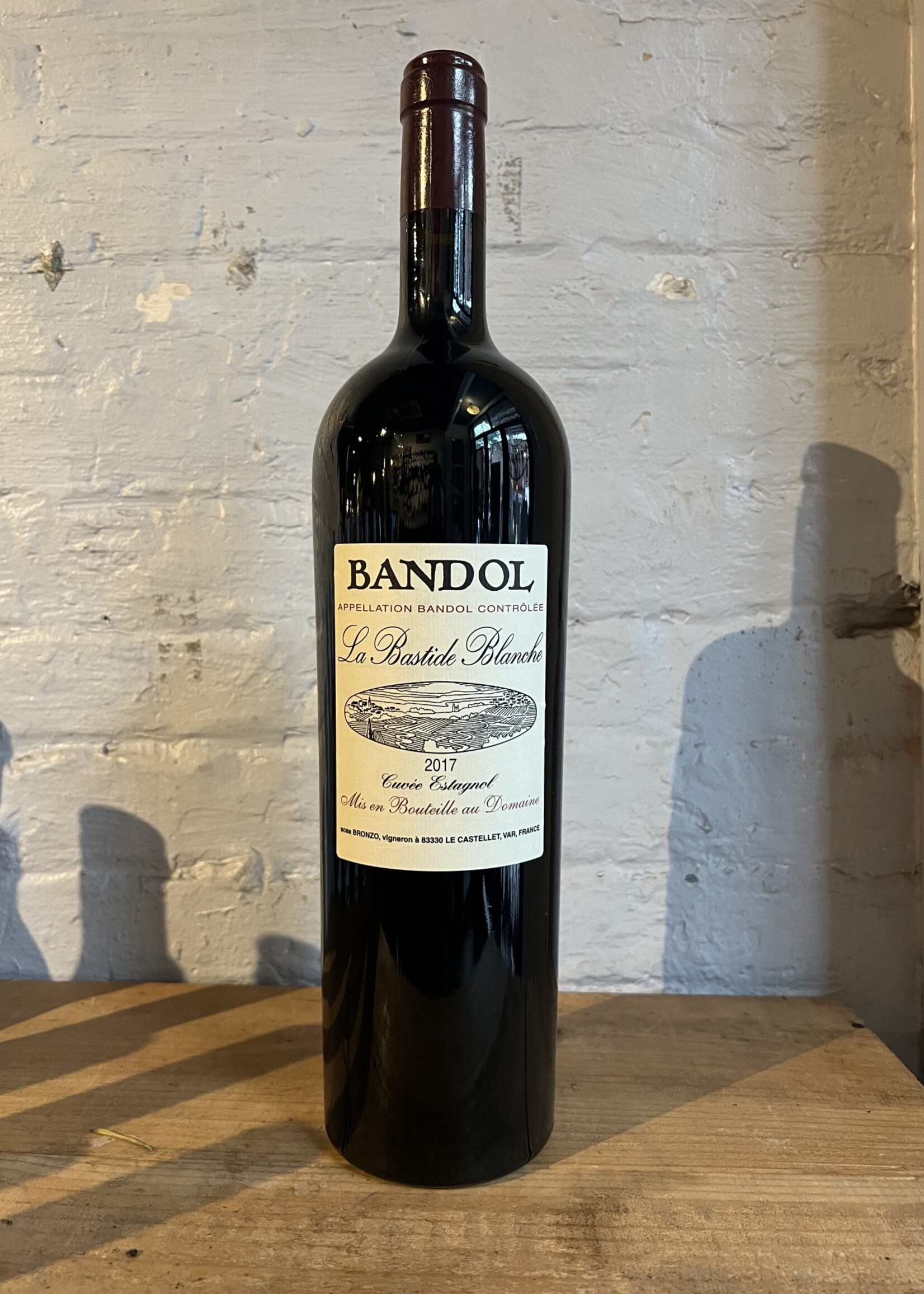Wine 2017 Domaine la Bastide Blanche Bandol Cuvée Estagnol - Provence, France (1.5L Magnum)