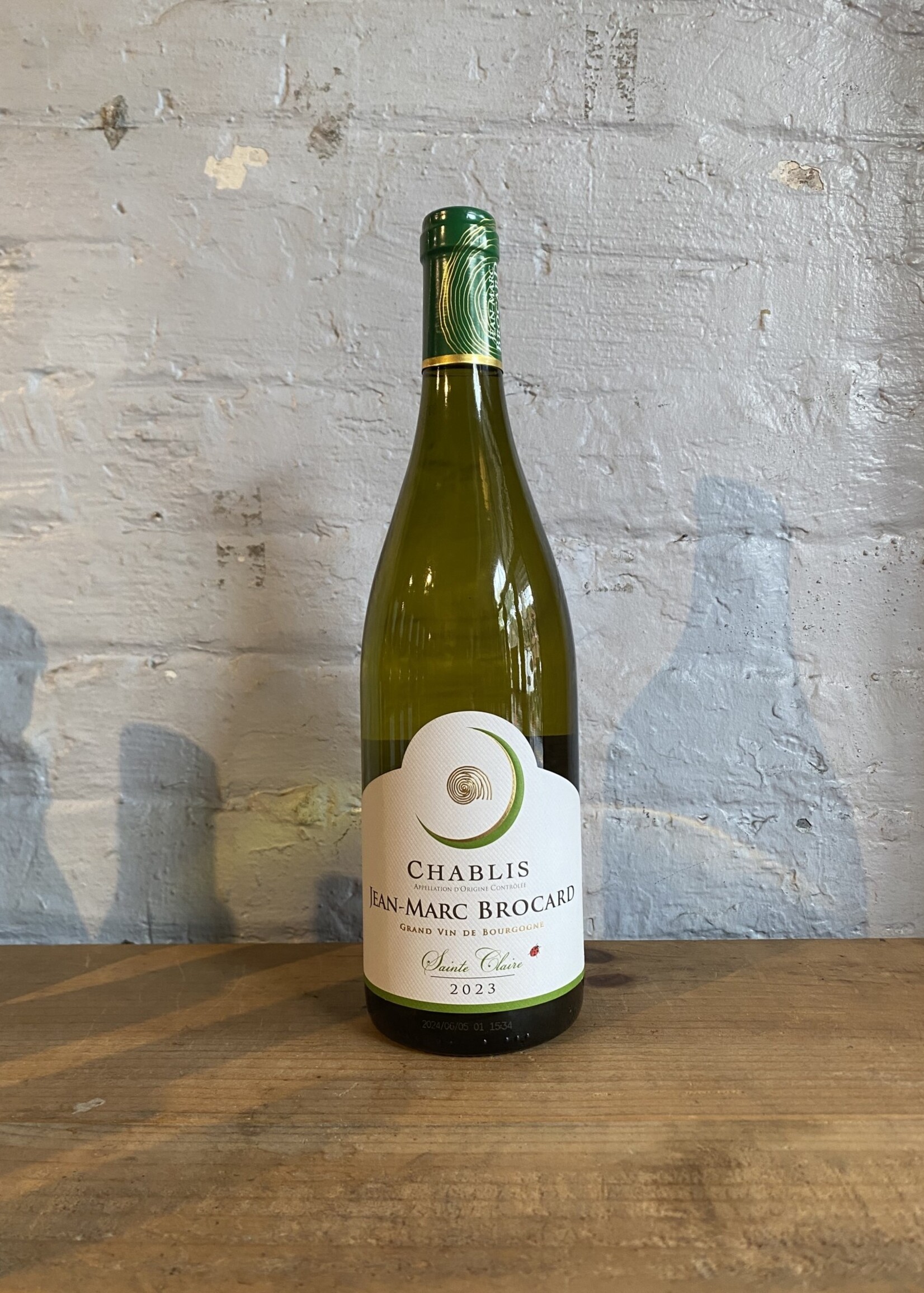 Wine 2023 Jean-Marc Brocard Chablis Sainte Claire - Burgundy, France (750ml)