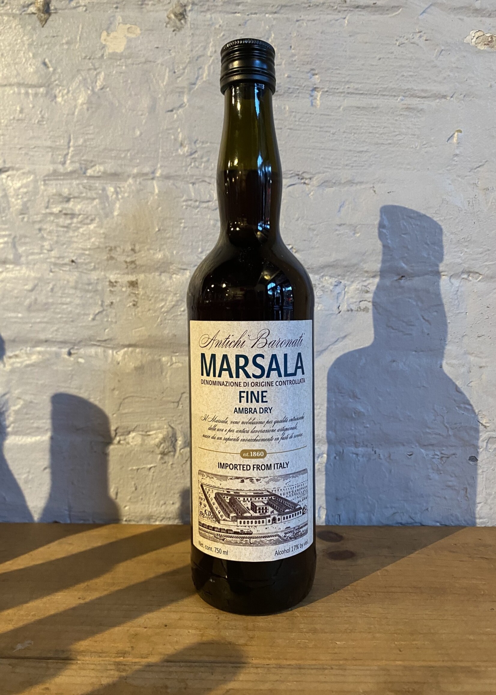 Wine NV Antichi Baronati Fine Ambra Dry Marsala - Sicily, Italy (750ml)