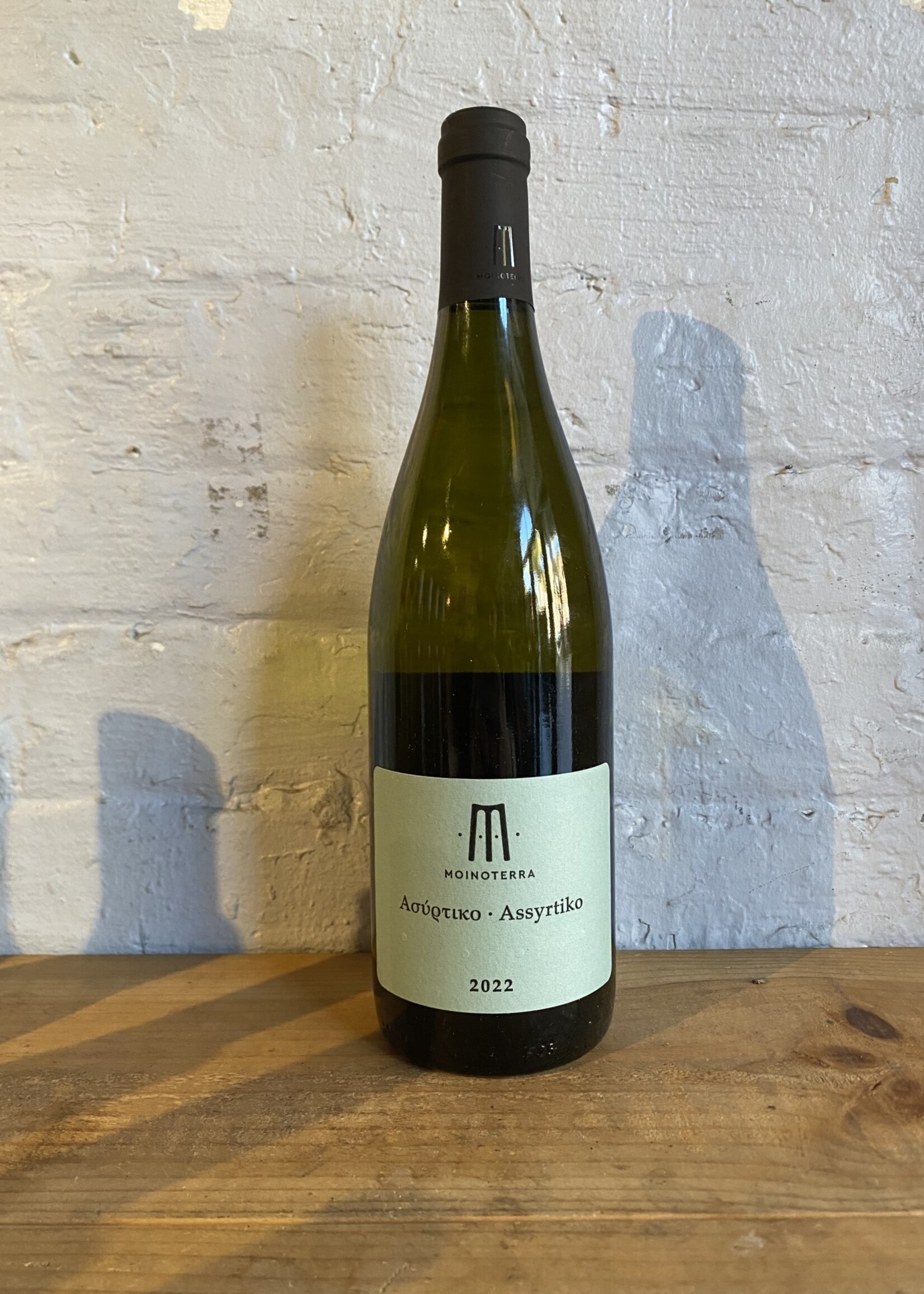 Wine 2022 Moinoterra Winery Assyrtiko - Crete, Greece (750ml)