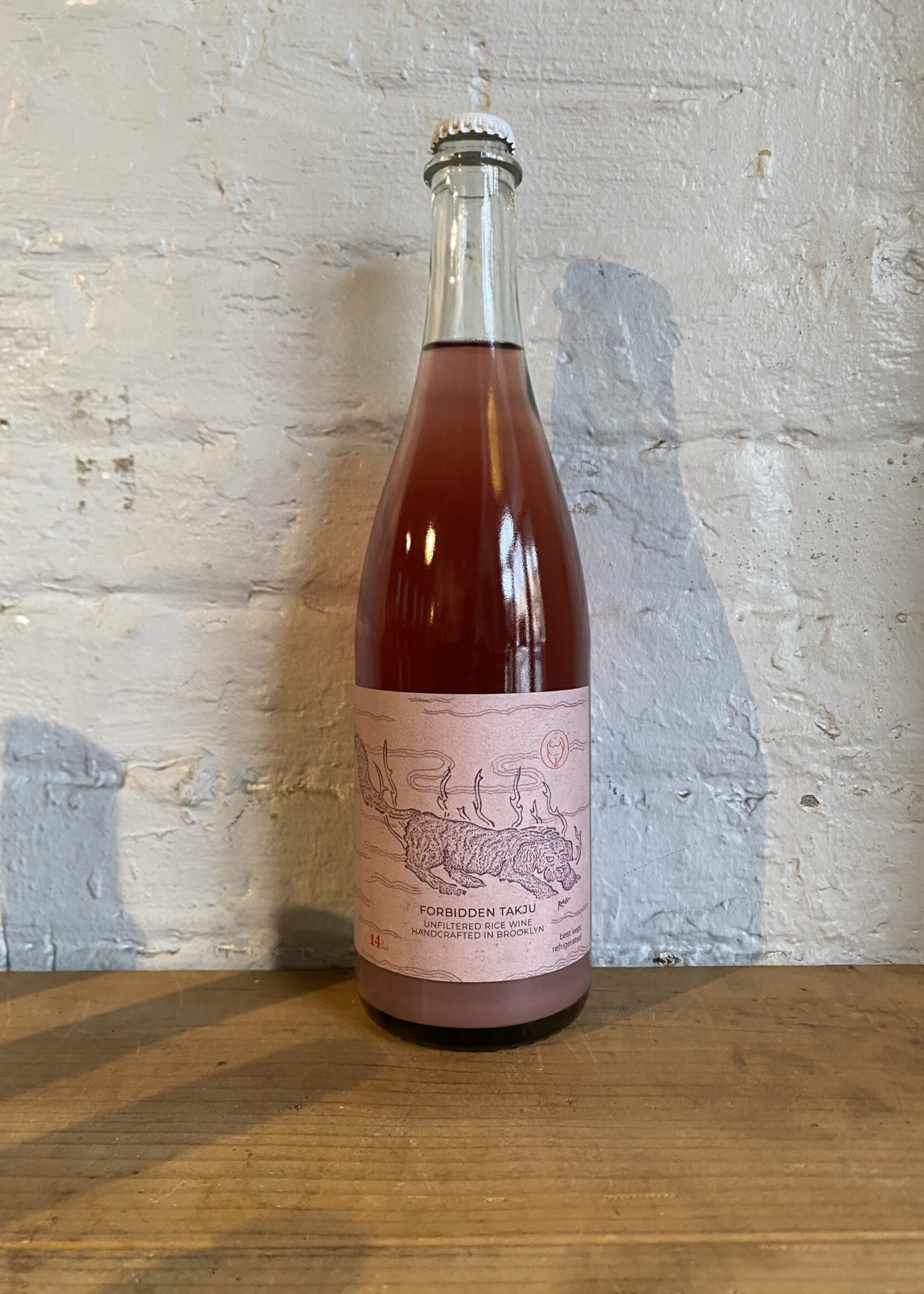 Sake & Shochu Hana Makgeolli FORBIDDEN TAKJU - Brooklyn, NY (750ml)
