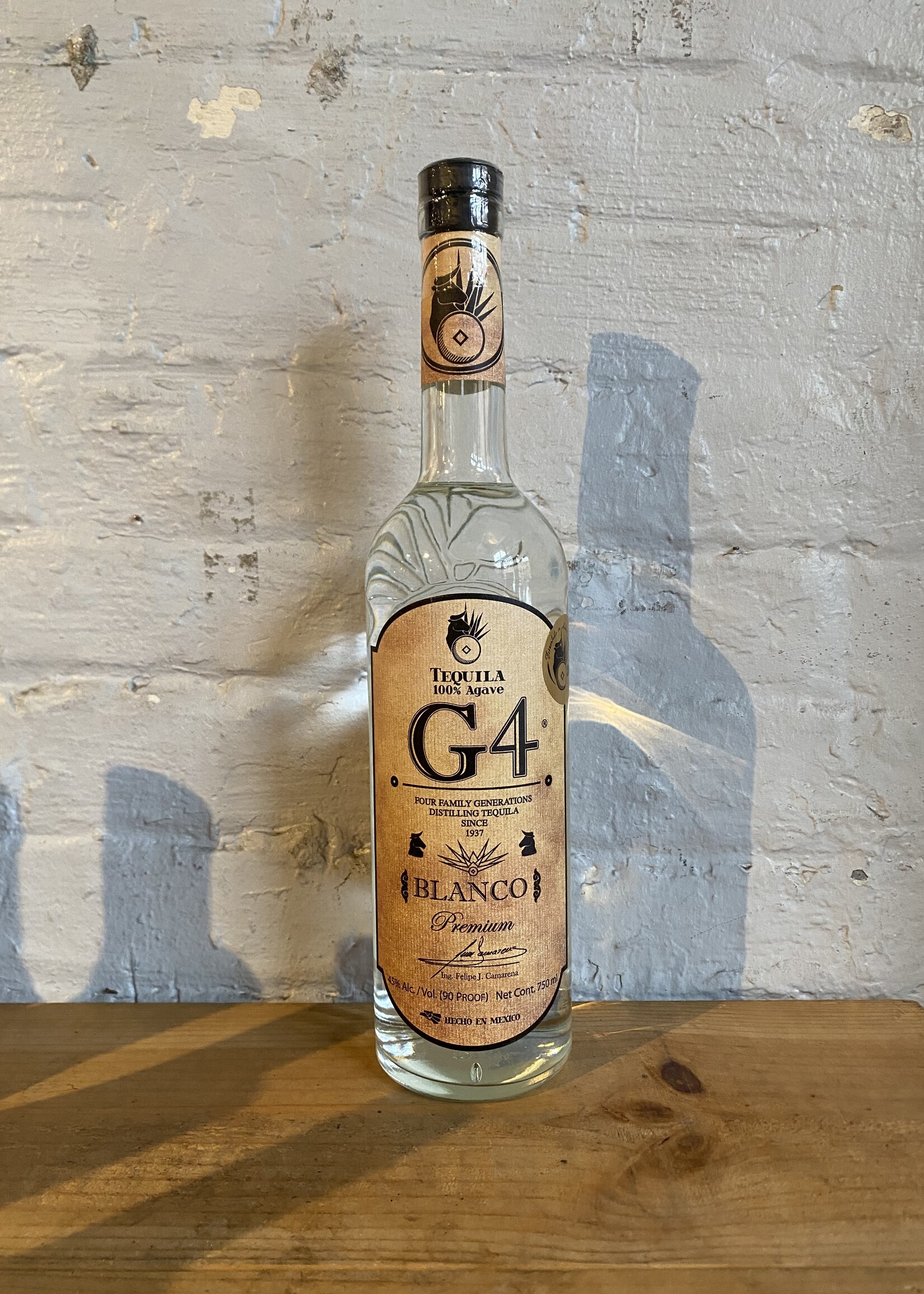 2024 G4 Tequila Blanco de Madera 90 Proof - Jalisco, Mexico (750ml)