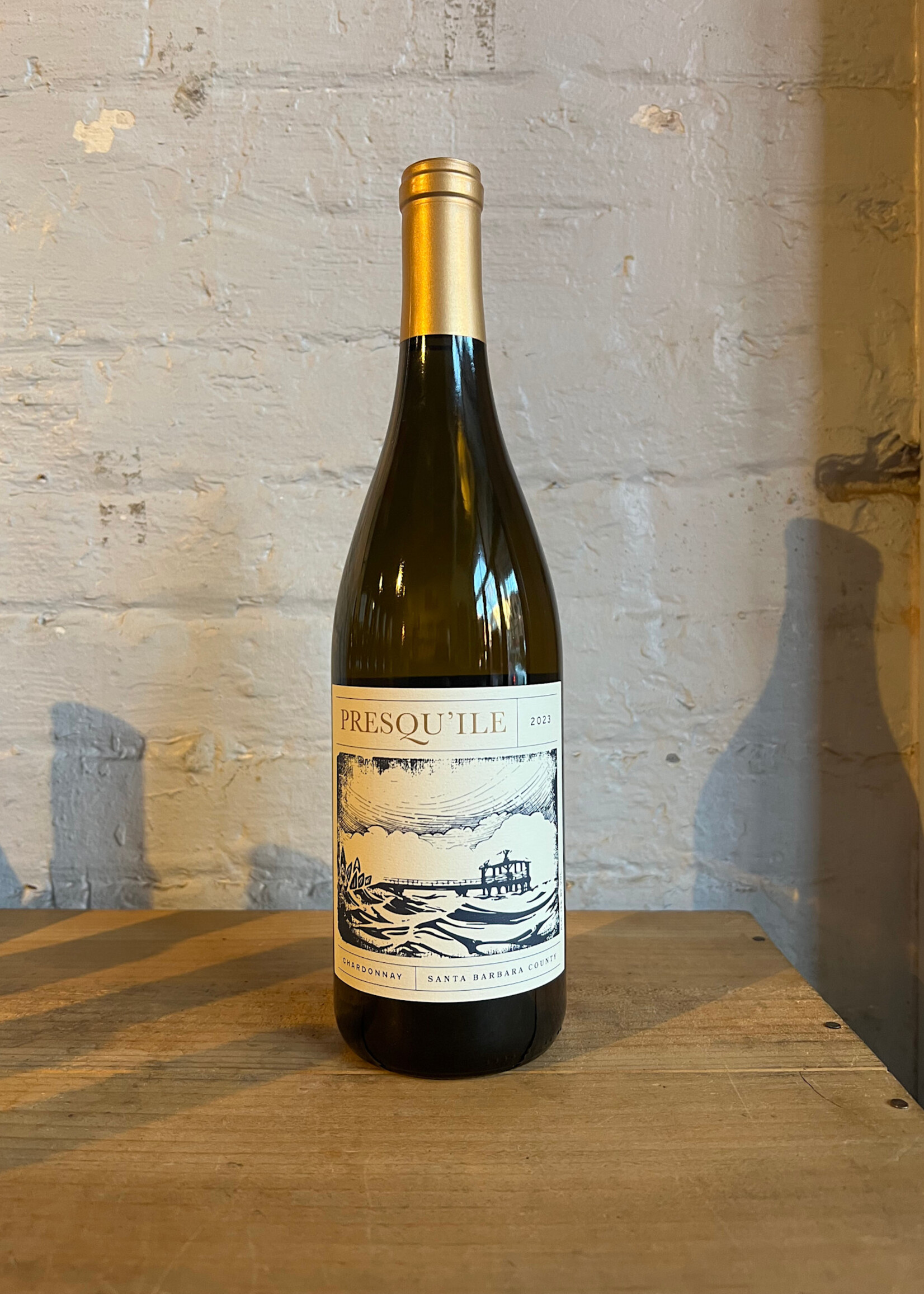 Wine 2023 Presqu'ile Sta Barbara Chardonnay - Central Coast, CA (750ml)