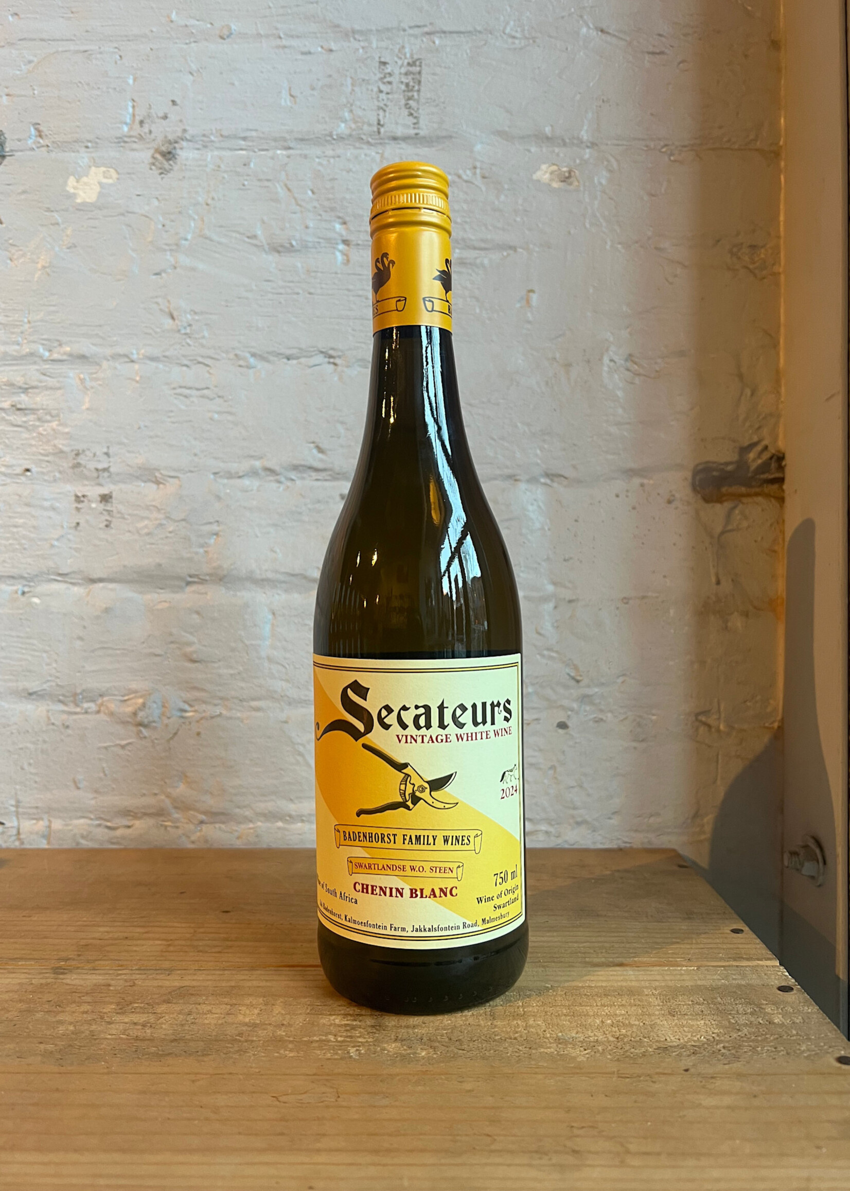 Wine 2024 A.A. Badenhorst Secateurs Chenin Blanc - Swartland, South Africa (750ml)