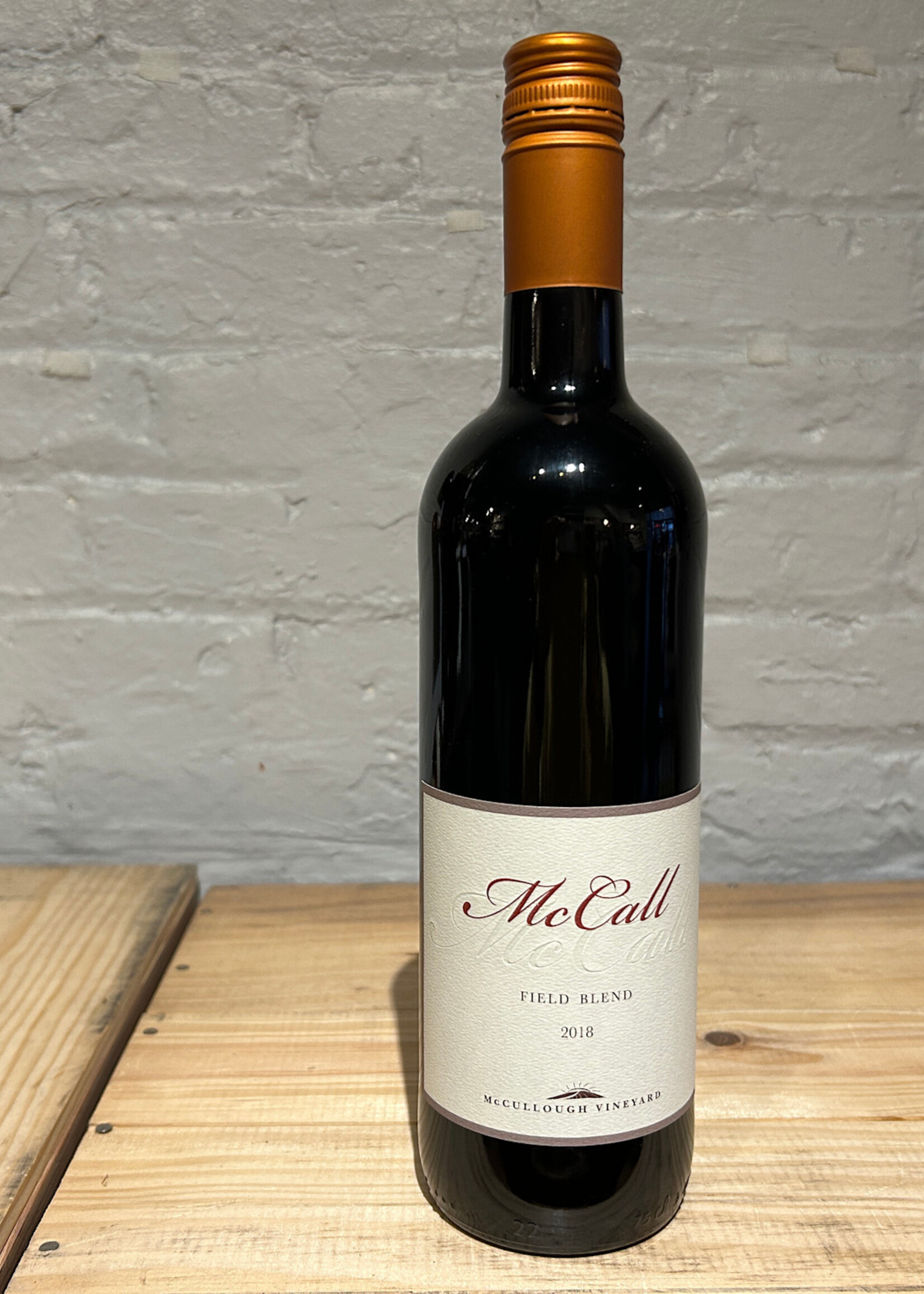 Wine 2018 McCall McCullough Vineyard Field Blend - North Fork of Long Island, NY (750ml)