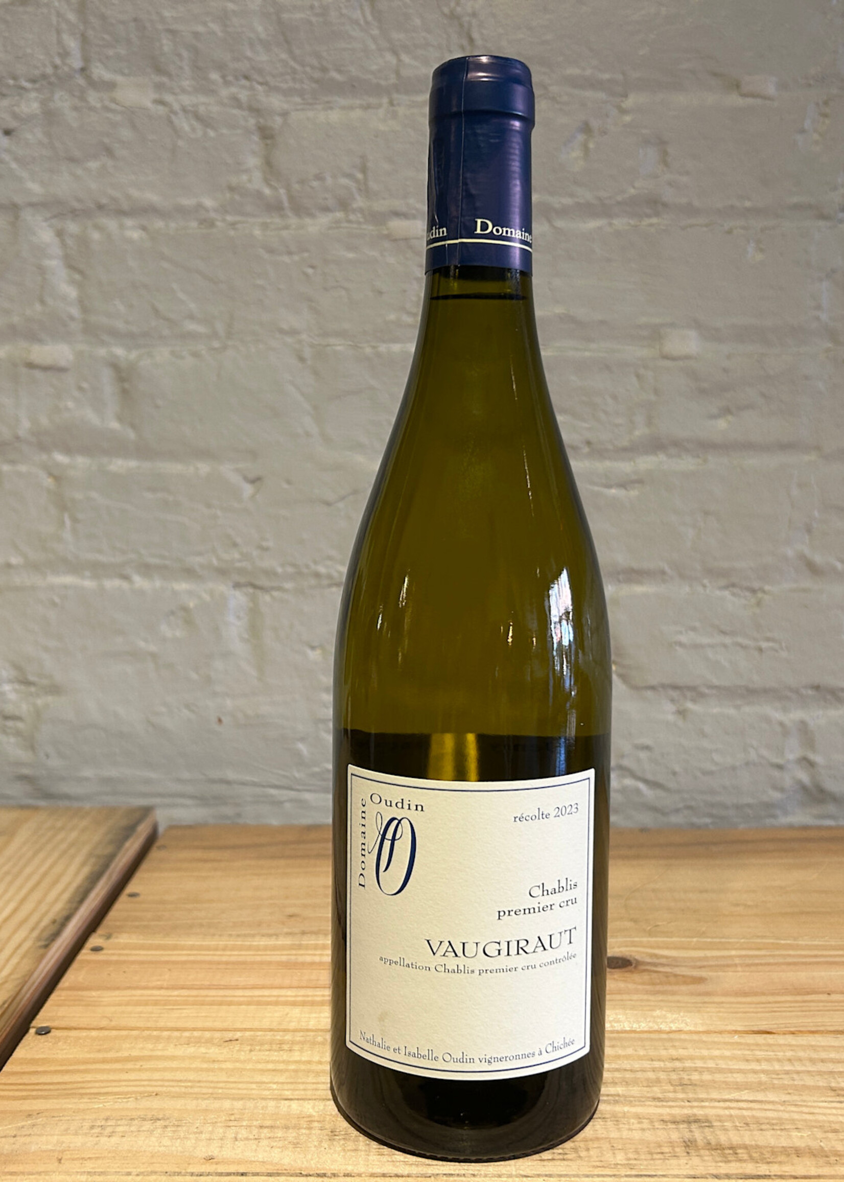 Wine 2023  Domaine Oudin Chablis 1er Cru Vaugiraut - Burgundy, France (750ml)