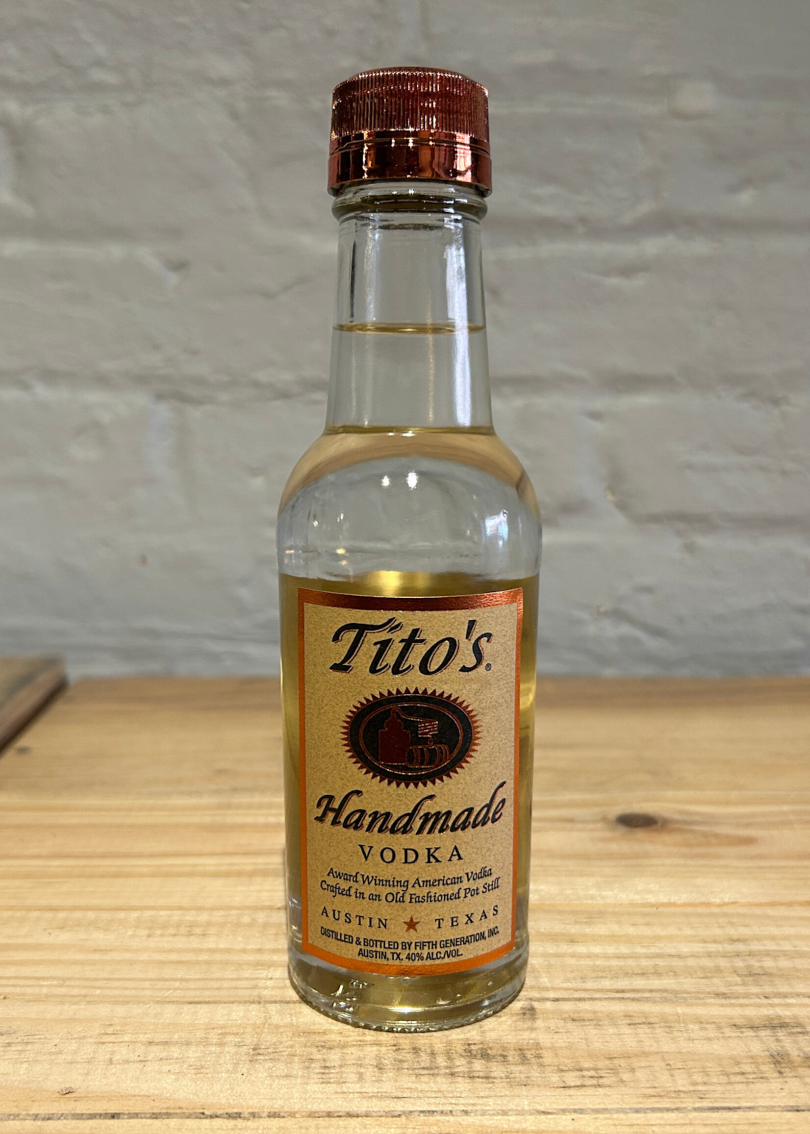 Tito's Handmade Vodka Old Fashioned Pot Still  - Austin, TX (200ml)
