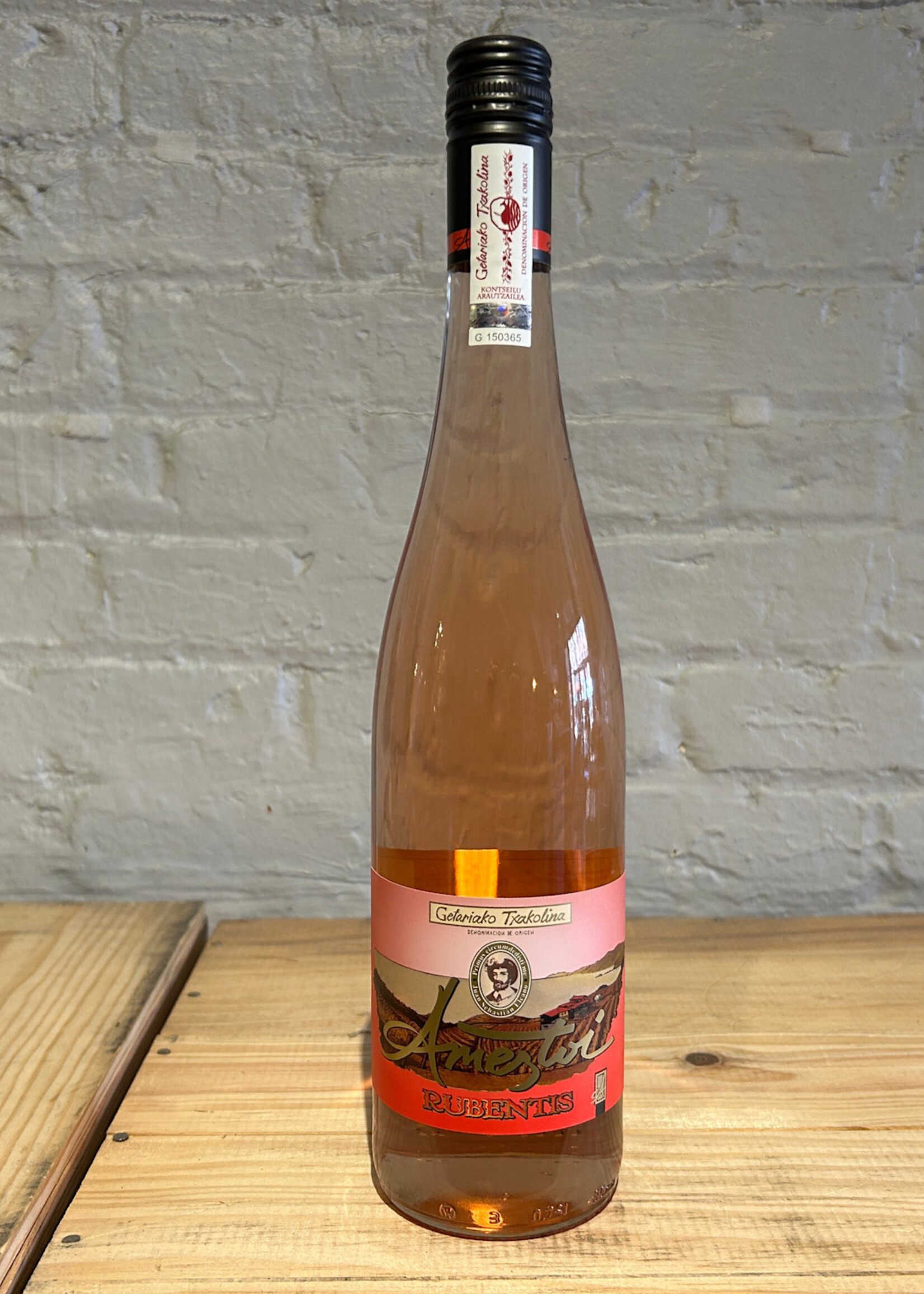 Wine 2024 Ameztoi Txakolina ‘Rubentis’ Rosé - Getariako, Basque Country, Spain (750ml)