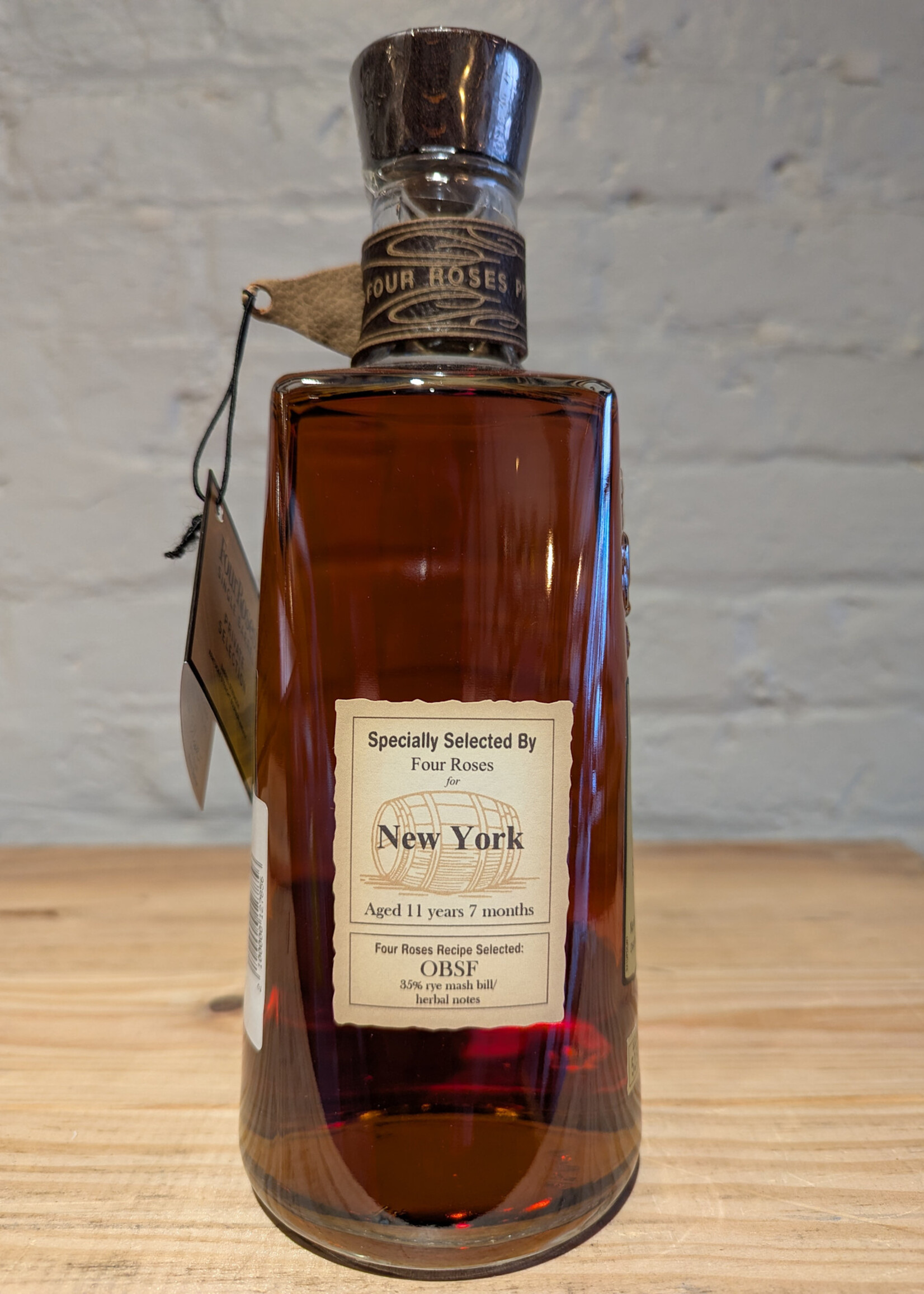 Four Roses Single Barrel Private Selection OBSF 11yr 7mo 105 Proof - Lawrenceberg, Kentucky (750ml)