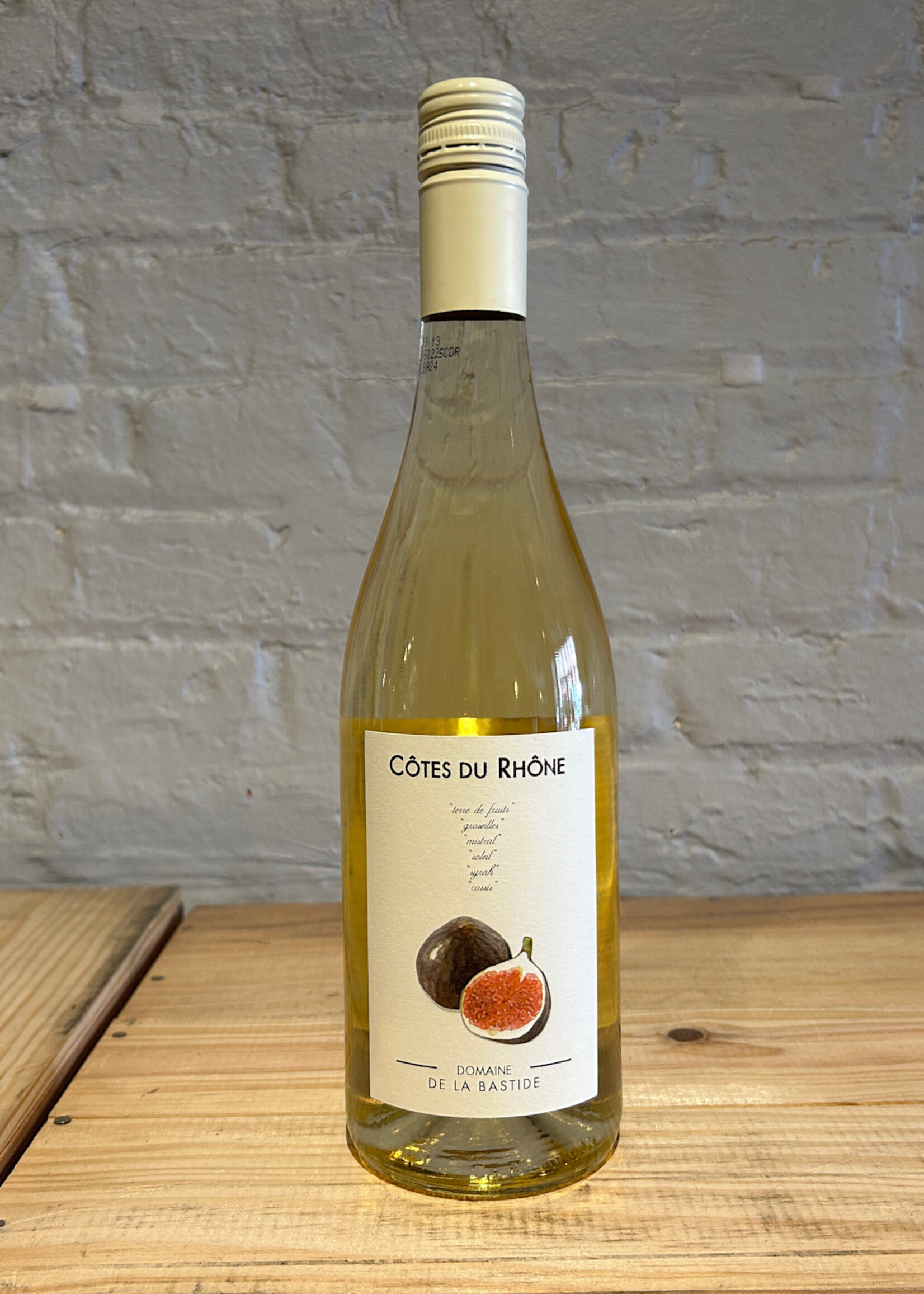 Wine 2024 Domaine de la Bastide 'Figue' Blanc - Cotes du Rhone, France (750ml)