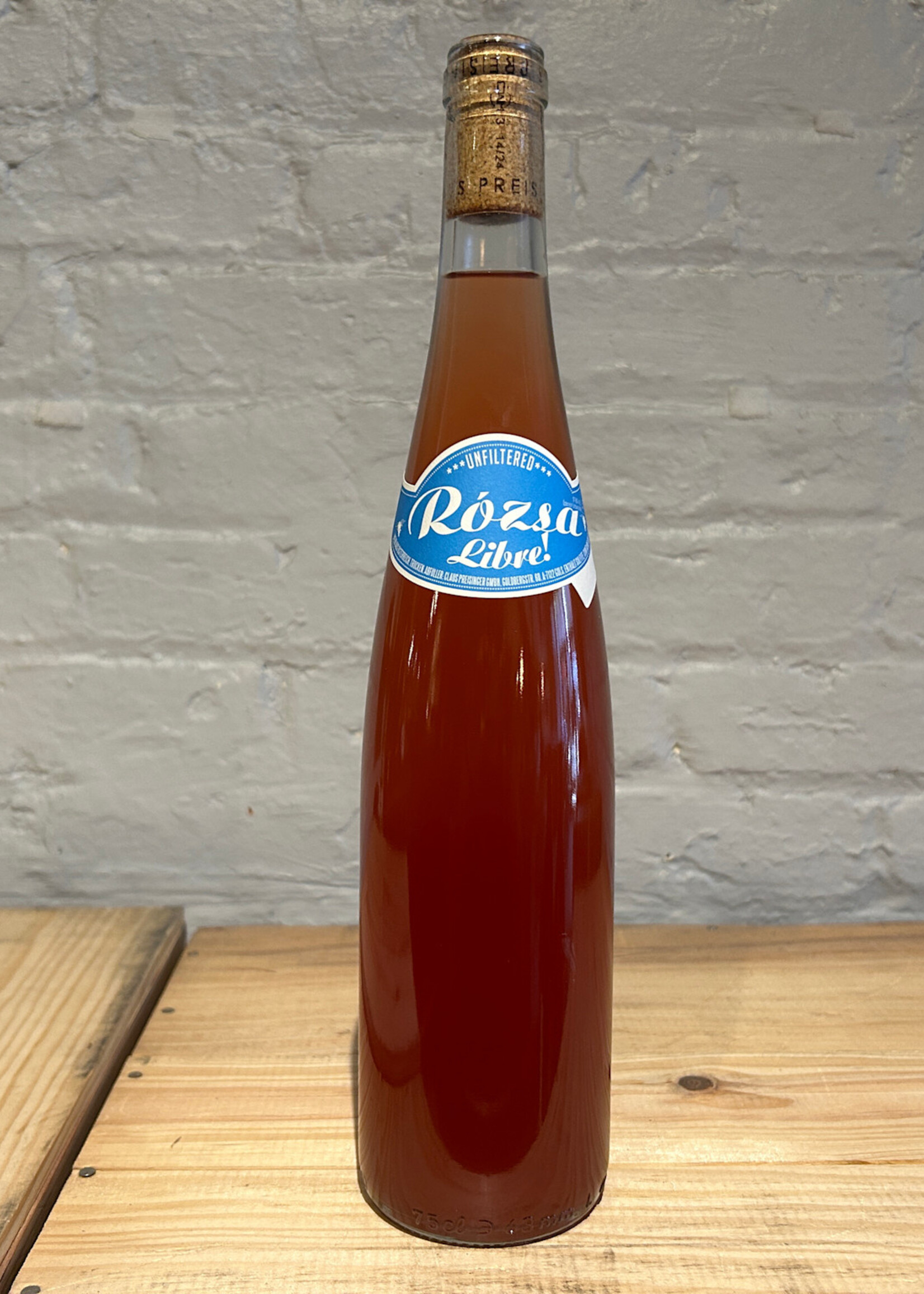 Wine 2023 Claus Preisinger Rózsa Libre! Rosé - Burgenland, Austria (750ml)