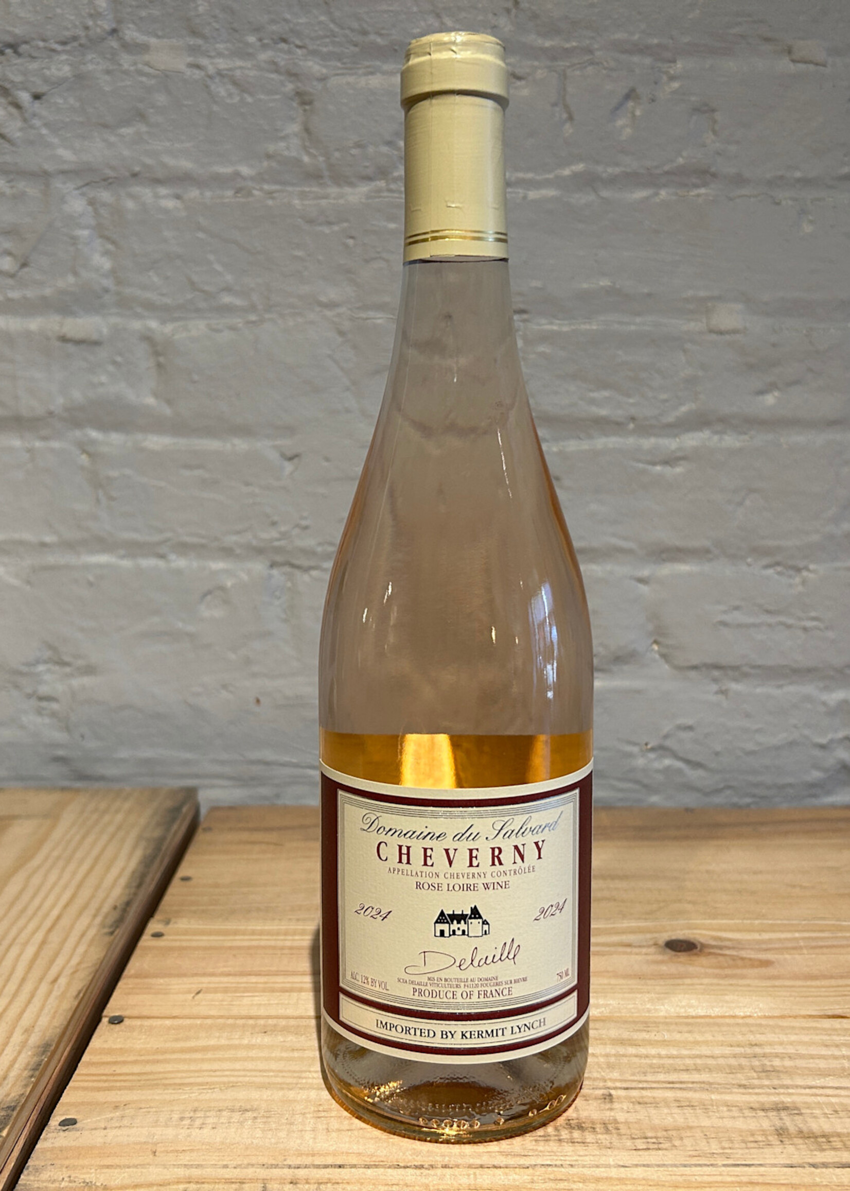 Wine 2024 Domaine du Salvard Cheverny Rosé - Loire Valley, France (750ml)