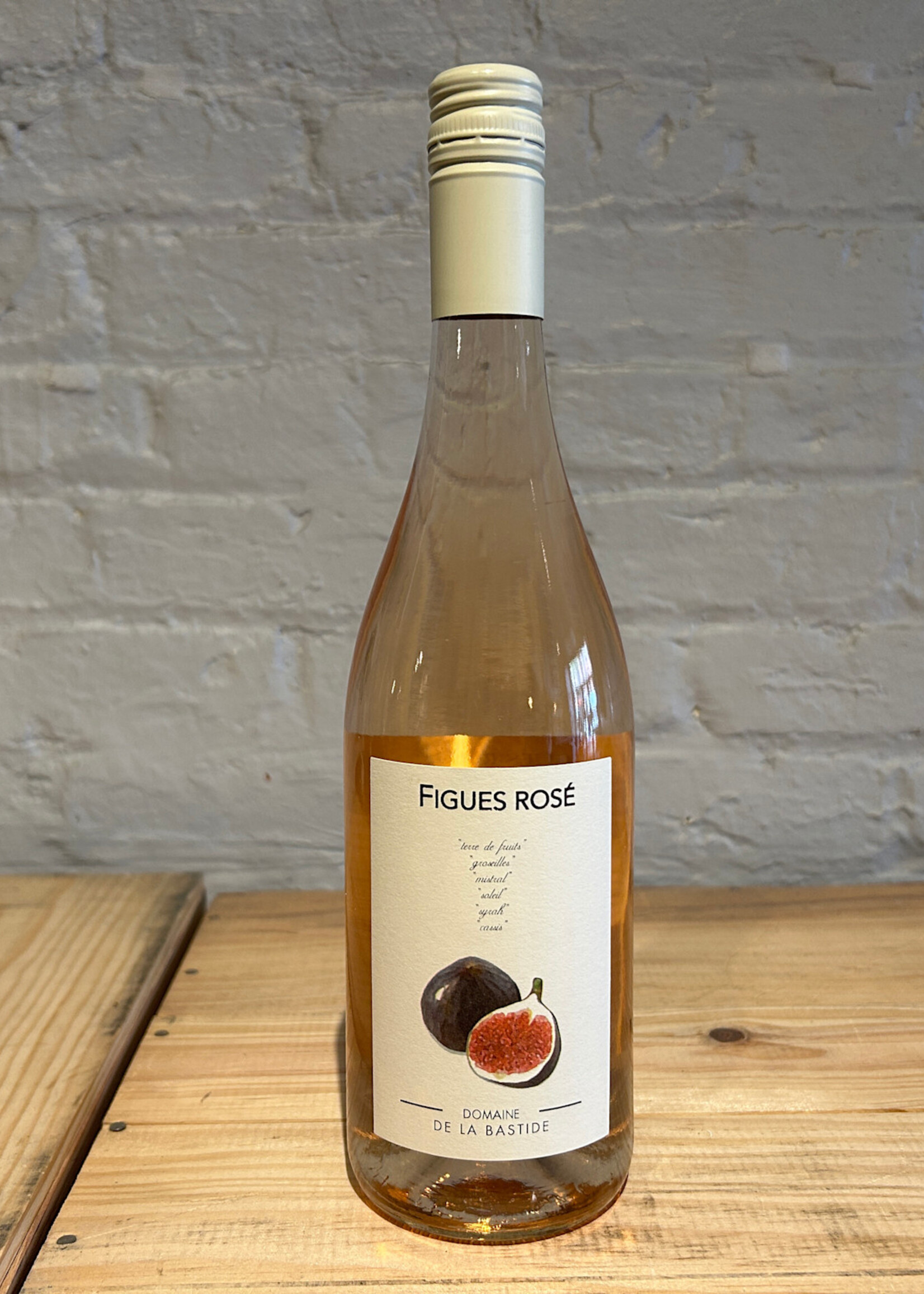 Wine 2024  Domaine de la Bastide 'Figue' Rose - Cotes du Rhone, France (750ml)