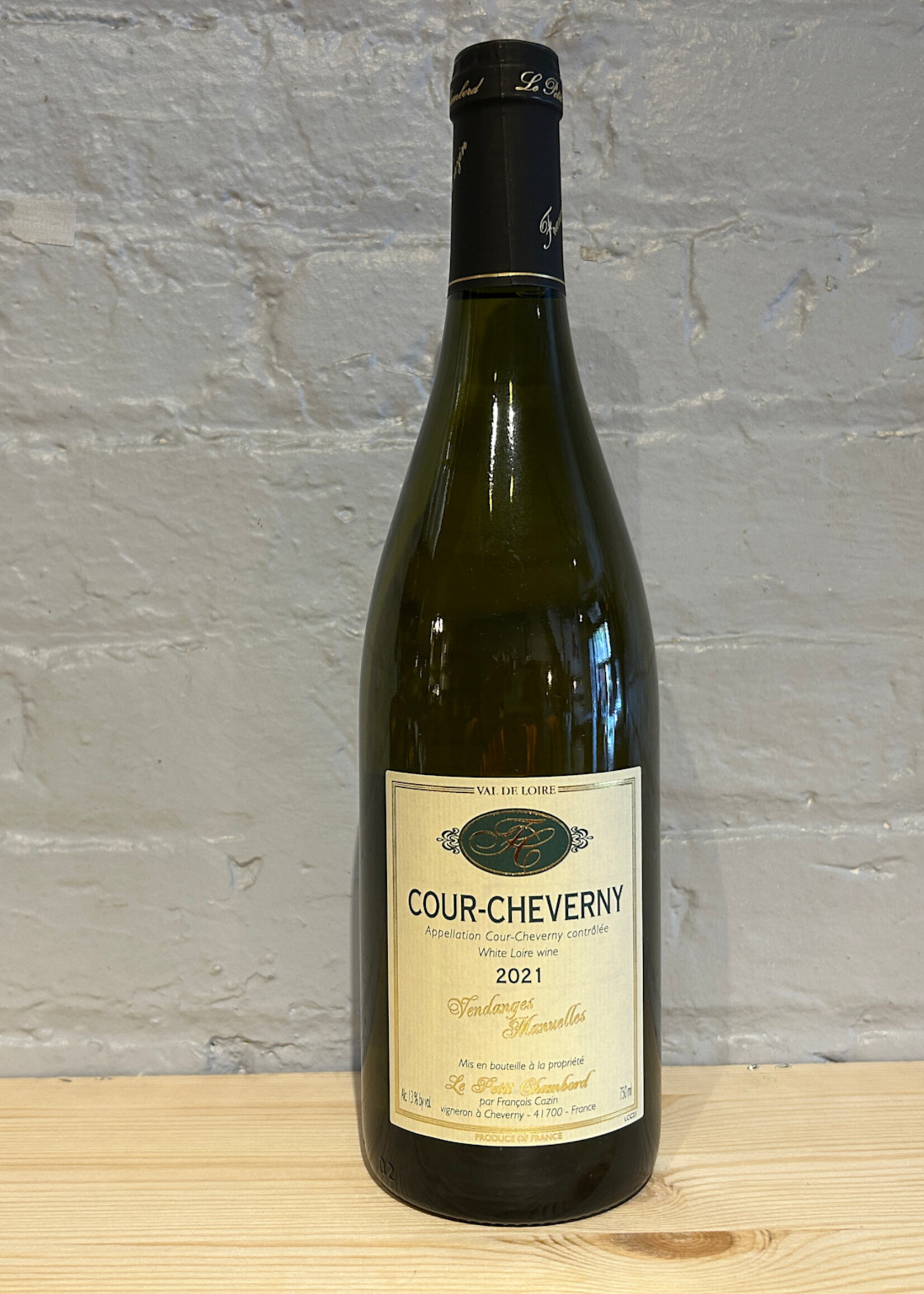 Wine 2021 Francois Cazin Cour-Cheverny Vendanges Manuelles Blanc - Loire Valley, France (750ml)