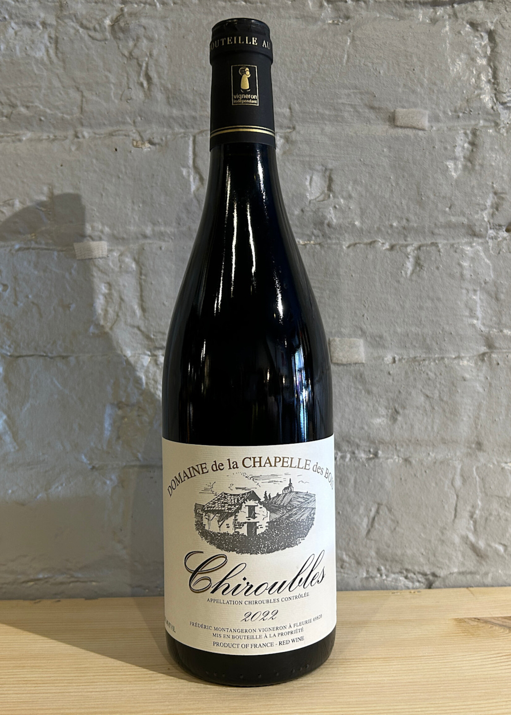 Wine 2022 Domaine de la Chapelle des Bois Chiroubles - Beaujolais, France (750ml)
