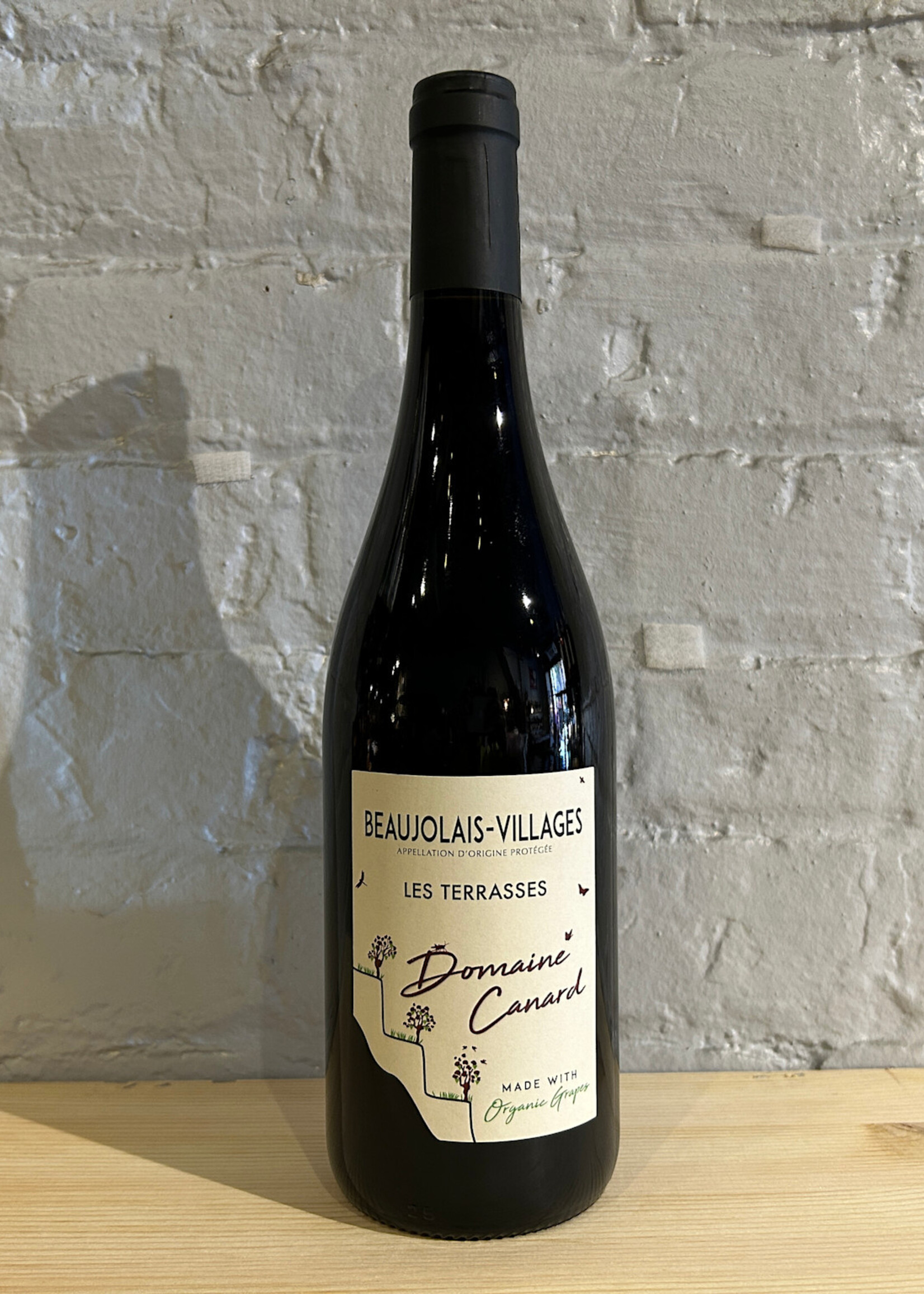 Wine 2021 Domaine Canard Beaujolais-Villages Les Terrasses - Beaujolais, France (750ml)