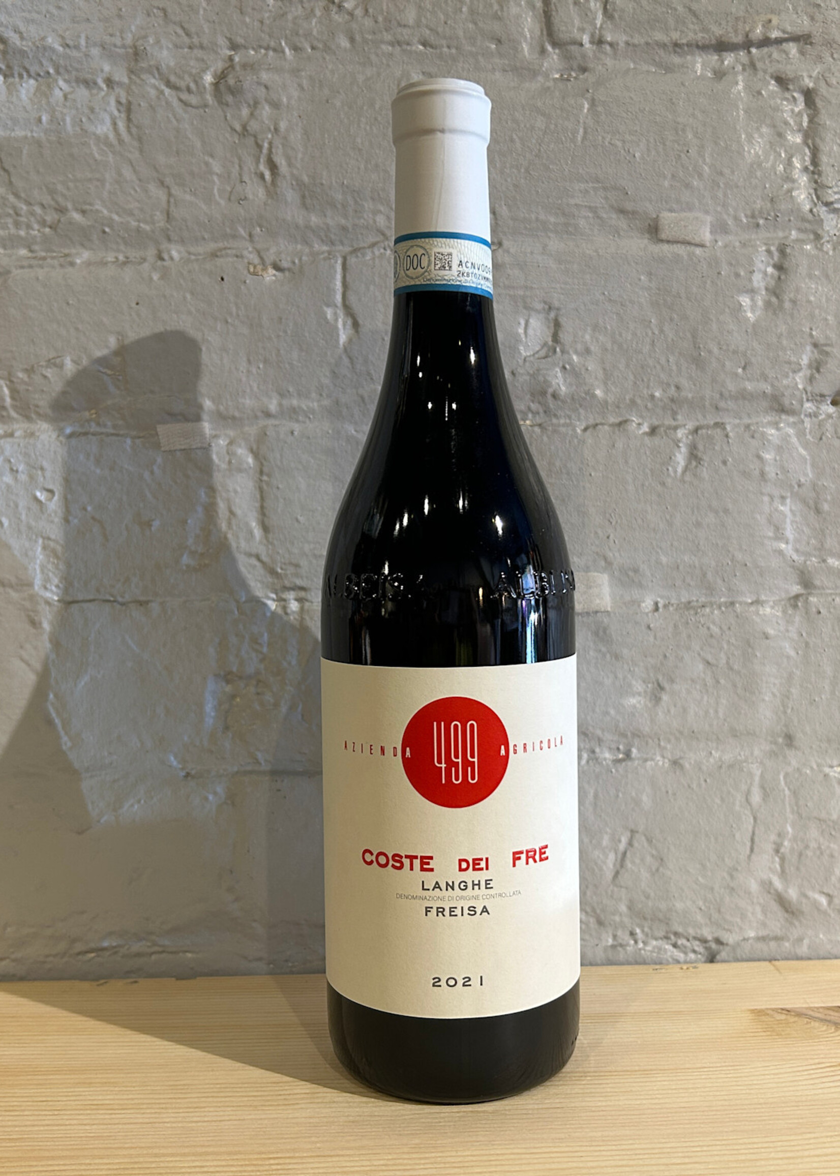 Wine 2021 Coste dei Fre 499 Langhe Freisa - Piedmont, Italy (750ml)