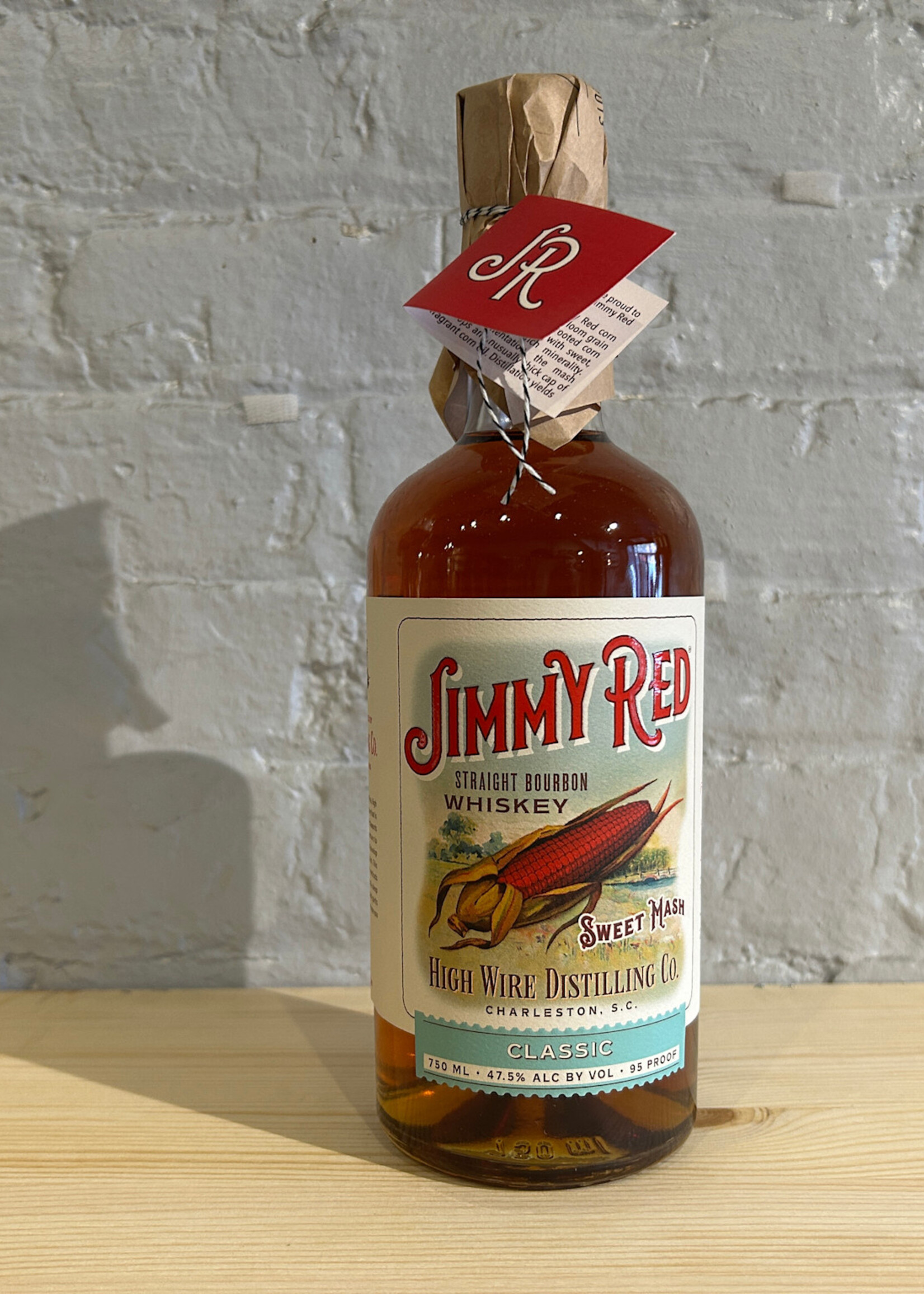 High Wire Jimmy Red Classic Straight Bourbon Whiskey - Charleston, South Carolina (750ml)