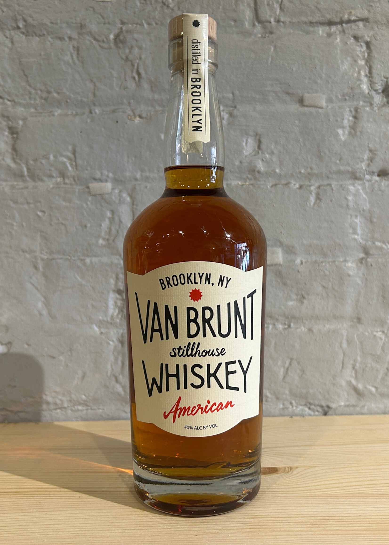 Wine Van Brunt Stillhouse American Whiskey - Red Hook, Brooklyn (750ml)